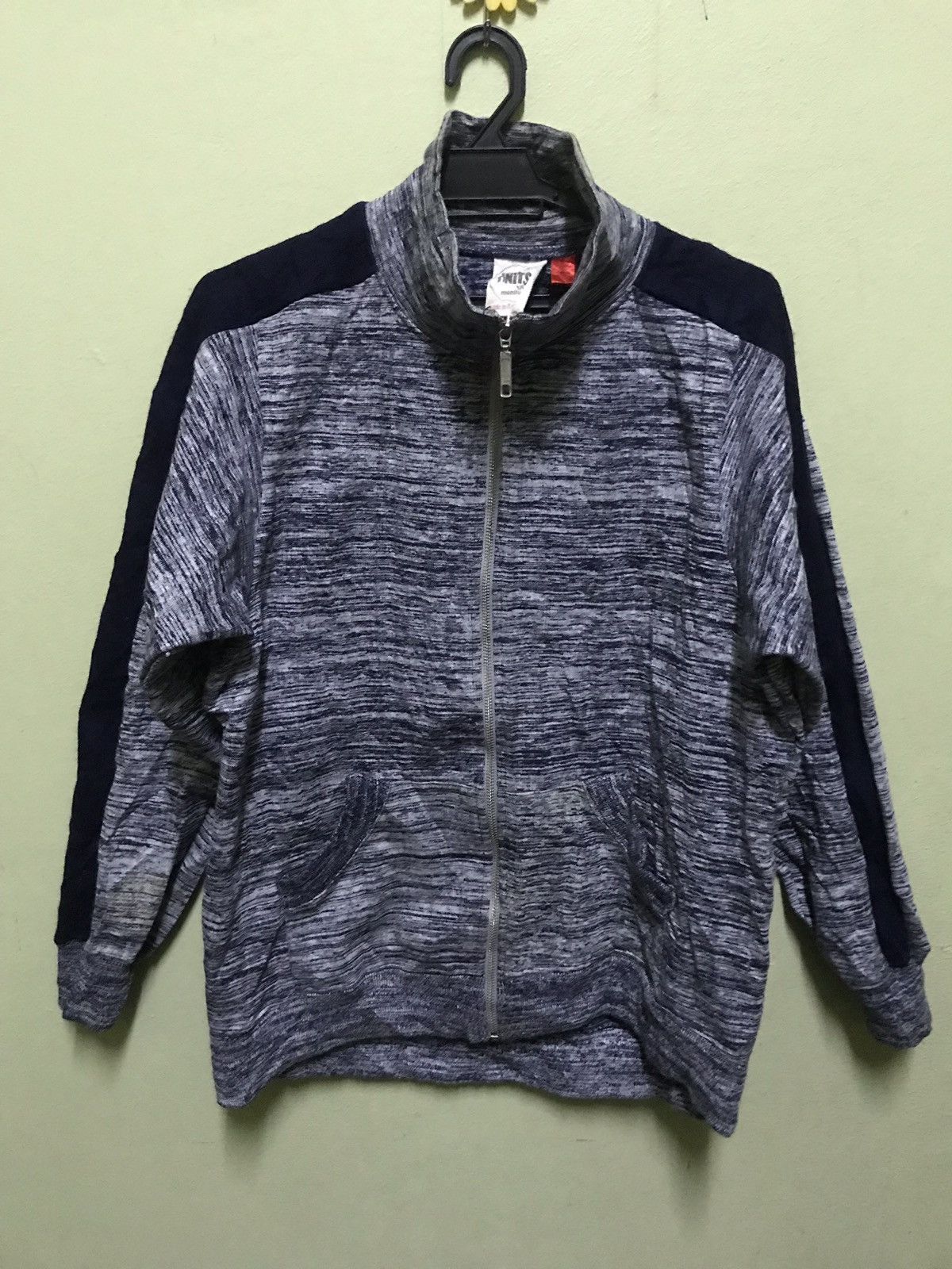 Japanese Brand Nice Design Zipper Sweater The Knits By Monitee Size US M / EU 48-50 / 2 - 1 Thumbnail