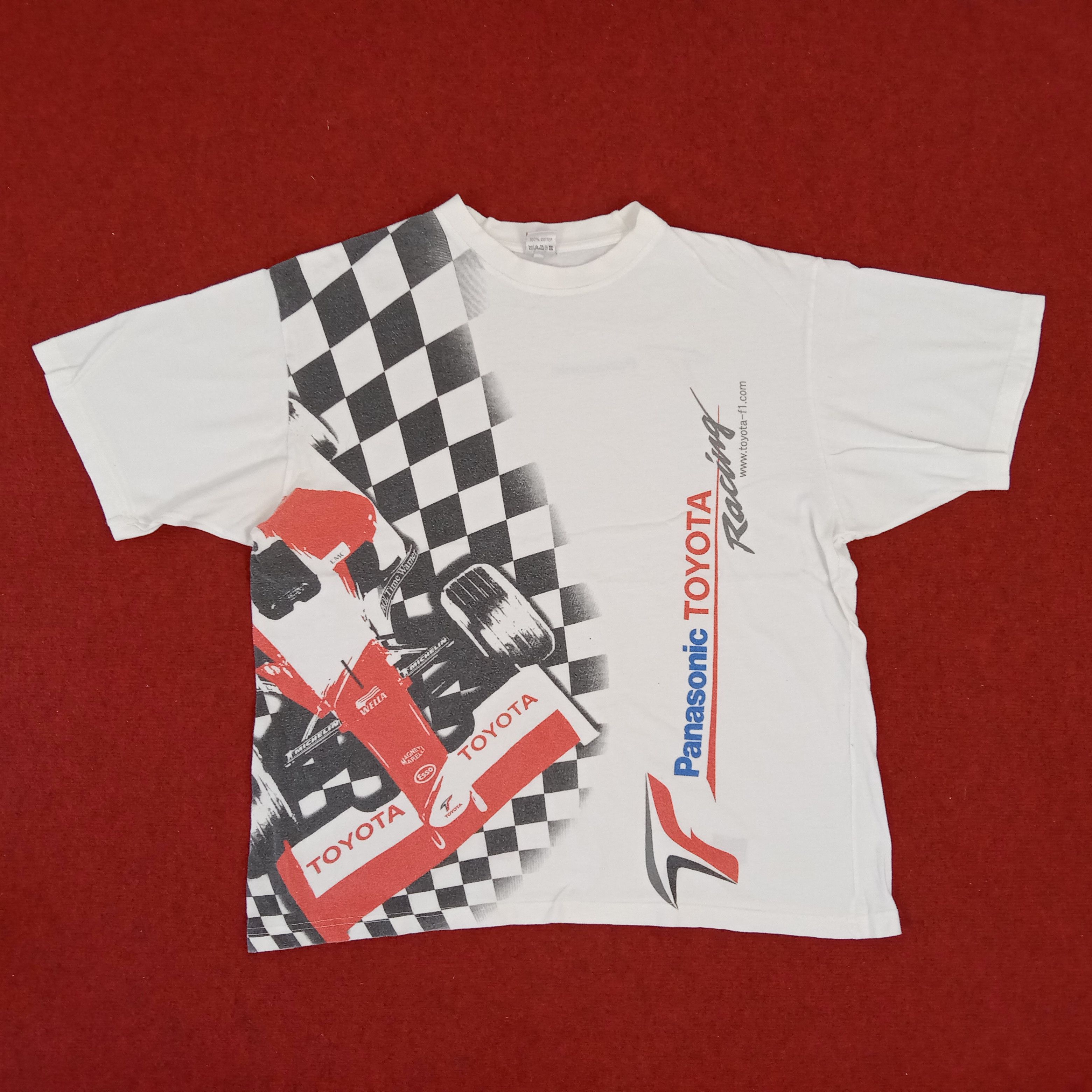 Vintage Panasonic Toyota Racing Formula One Design Vintage Tshirt | Grailed