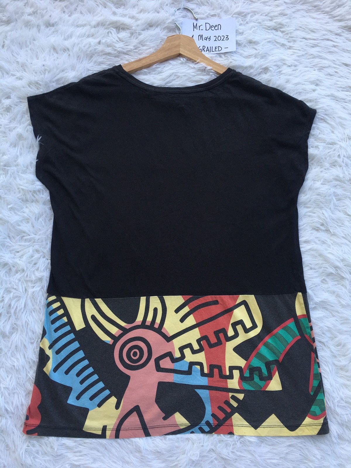 Keith Haring Rare Keith Haring SPRZNY TShirt Size L / US 10 / IT 46 - 9 Thumbnail