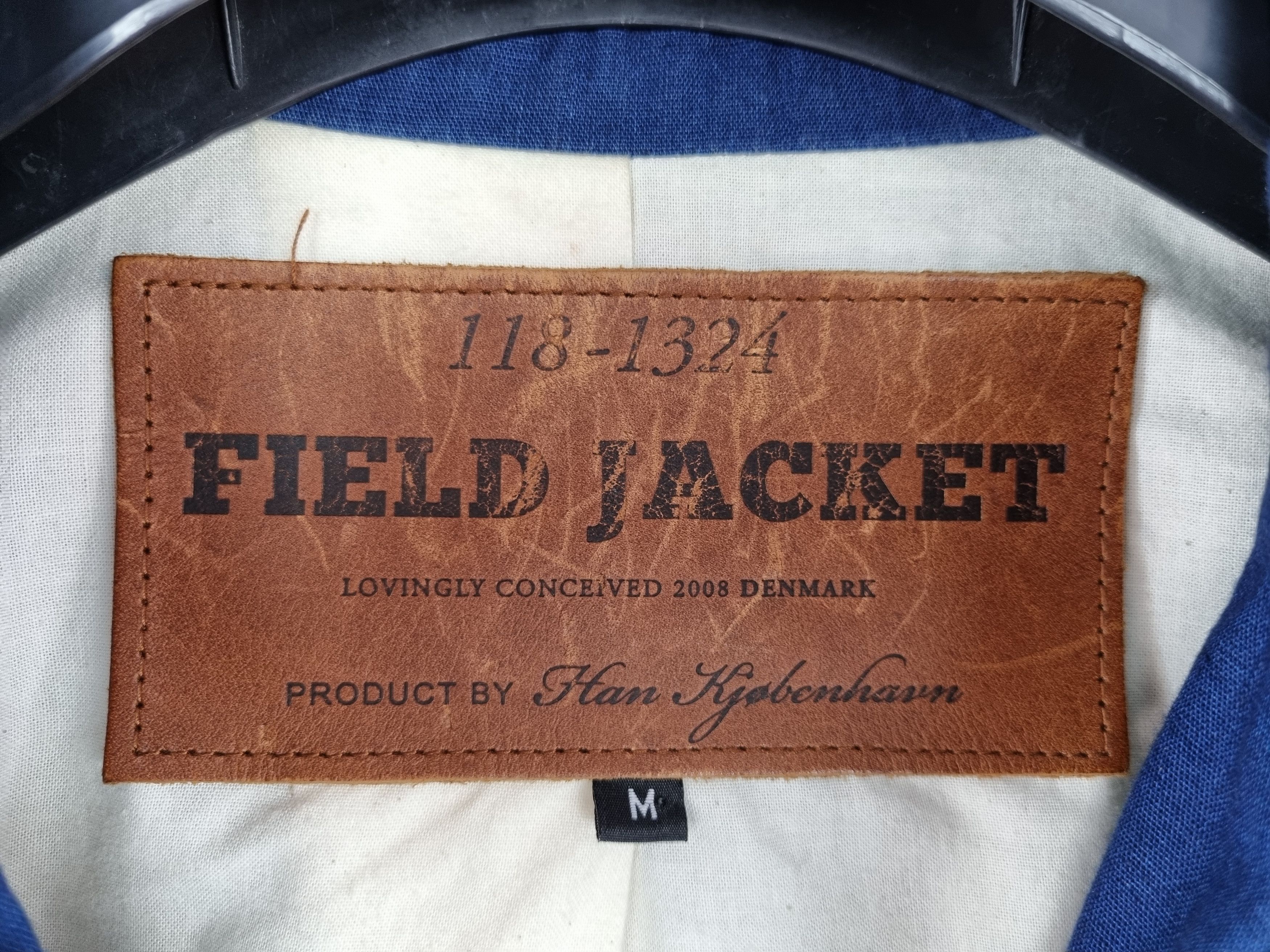 Han Kjobenhavn Rare HAN Field Jacket Military Blue Navy soft fabrics Size US M / EU 48-50 / 2 - 8 Thumbnail