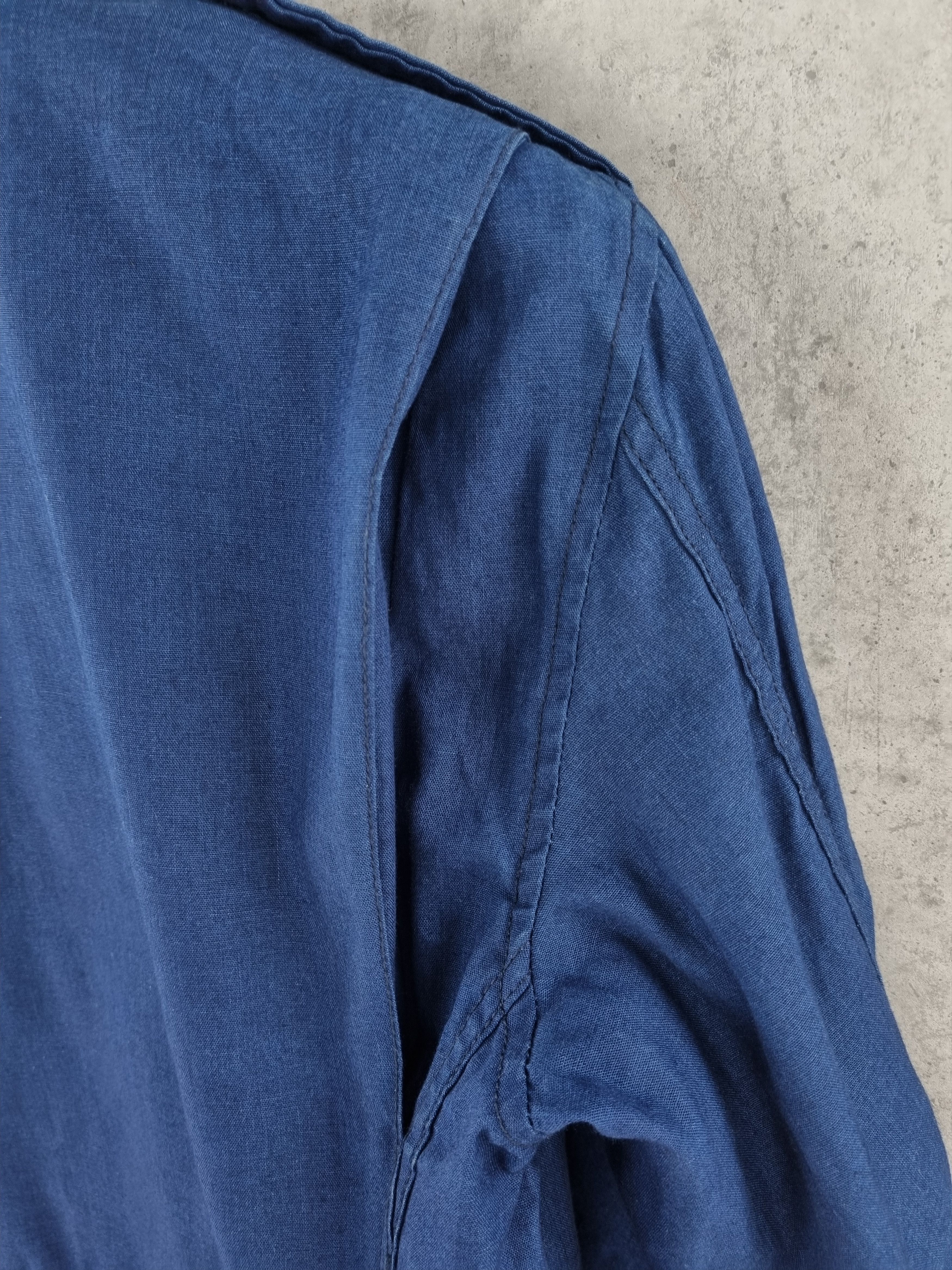 Han Kjobenhavn Rare HAN Field Jacket Military Blue Navy soft fabrics Size US M / EU 48-50 / 2 - 14 Thumbnail