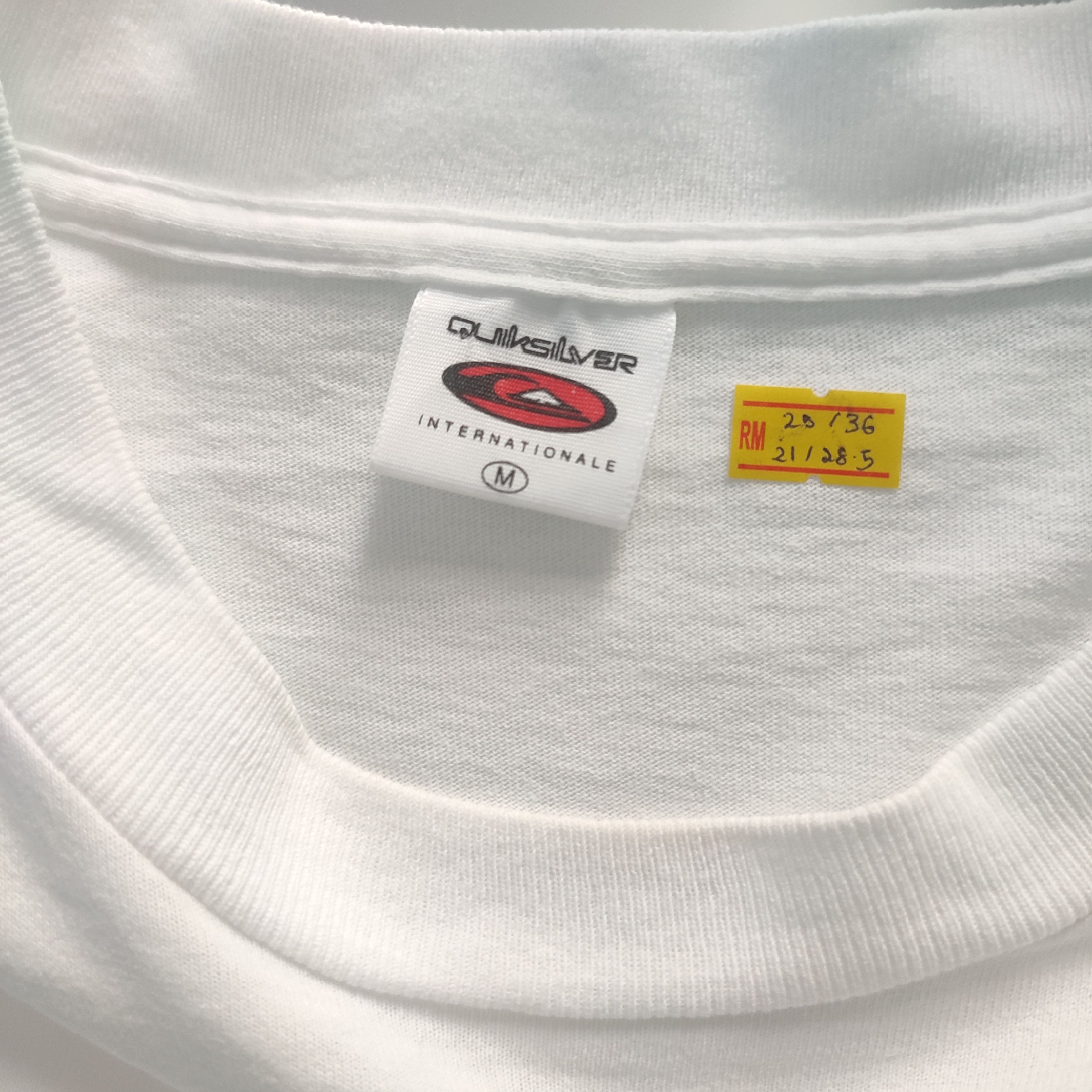 Quiksilver × Vintage QUIKSILVER Surf Style Summer Long Sleeve Tshirt Size US L / EU 52-54 / 3 - 4 Thumbnail