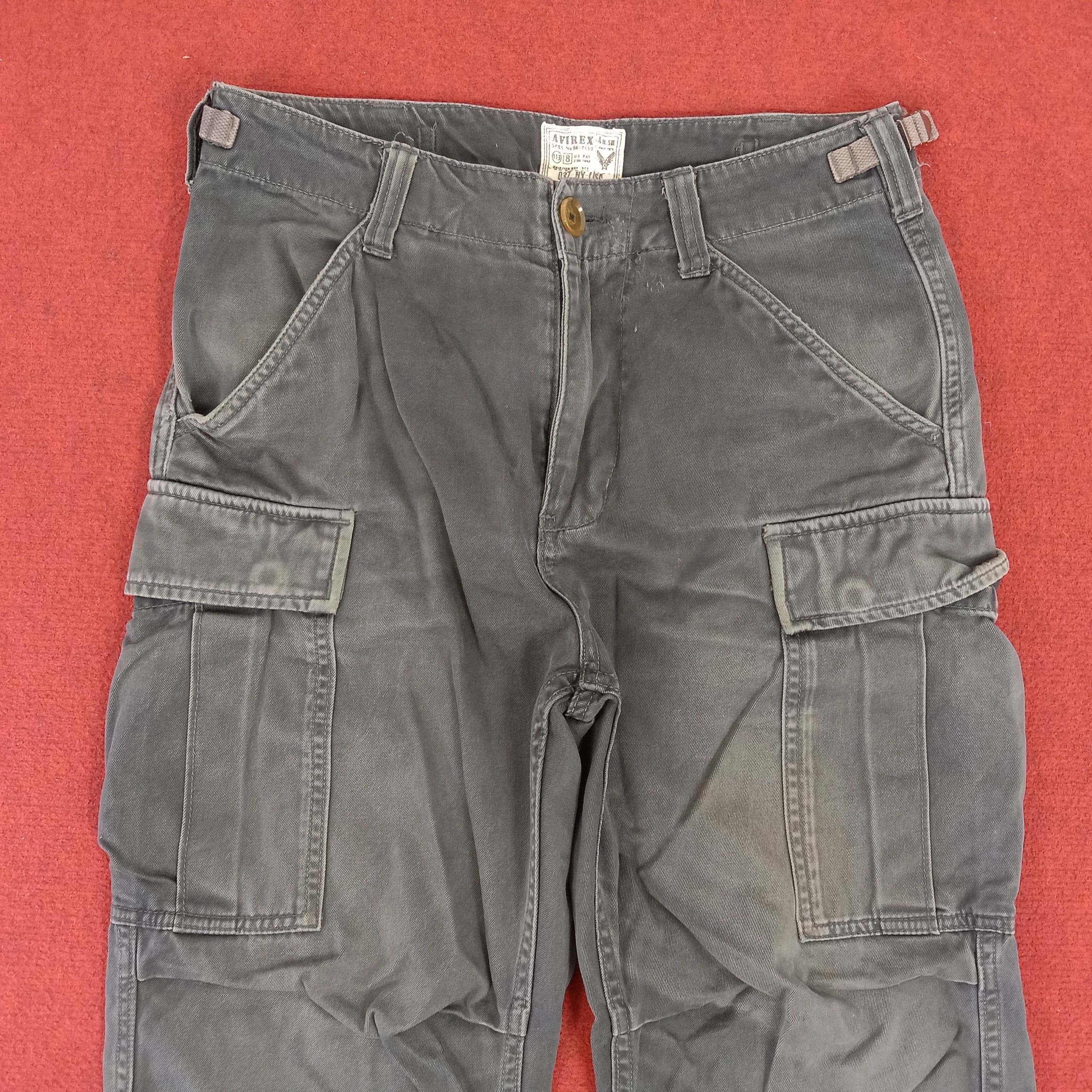 Avirex Avirex Pocket Cargo Style Streetwear Pants Size US 30 / EU 46 - 2 Thumbnail