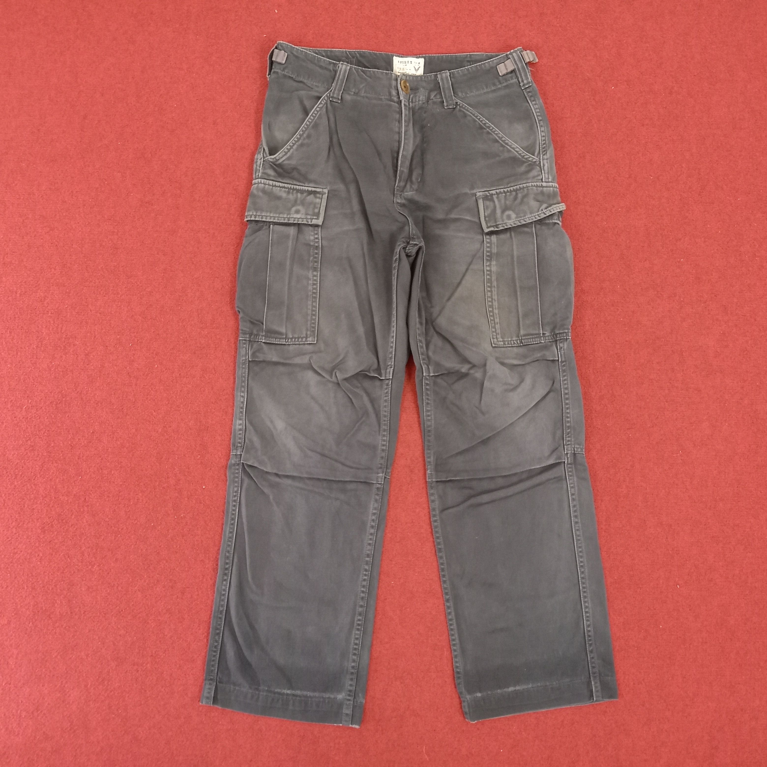 Avirex Avirex Pocket Cargo Style Streetwear Pants Size US 30 / EU 46 - 1 Thumbnail