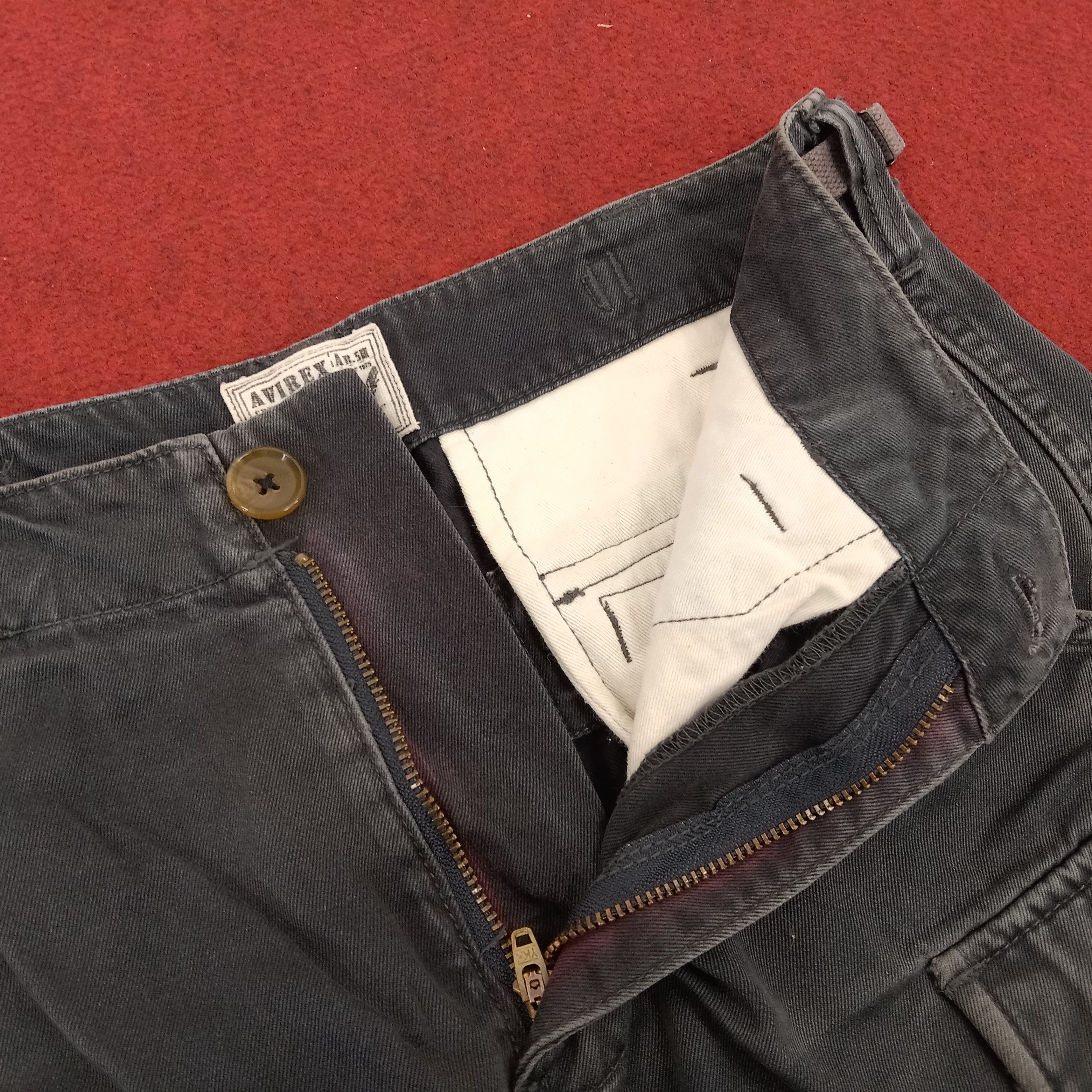 Avirex Avirex Pocket Cargo Style Streetwear Pants Size US 30 / EU 46 - 7 Thumbnail