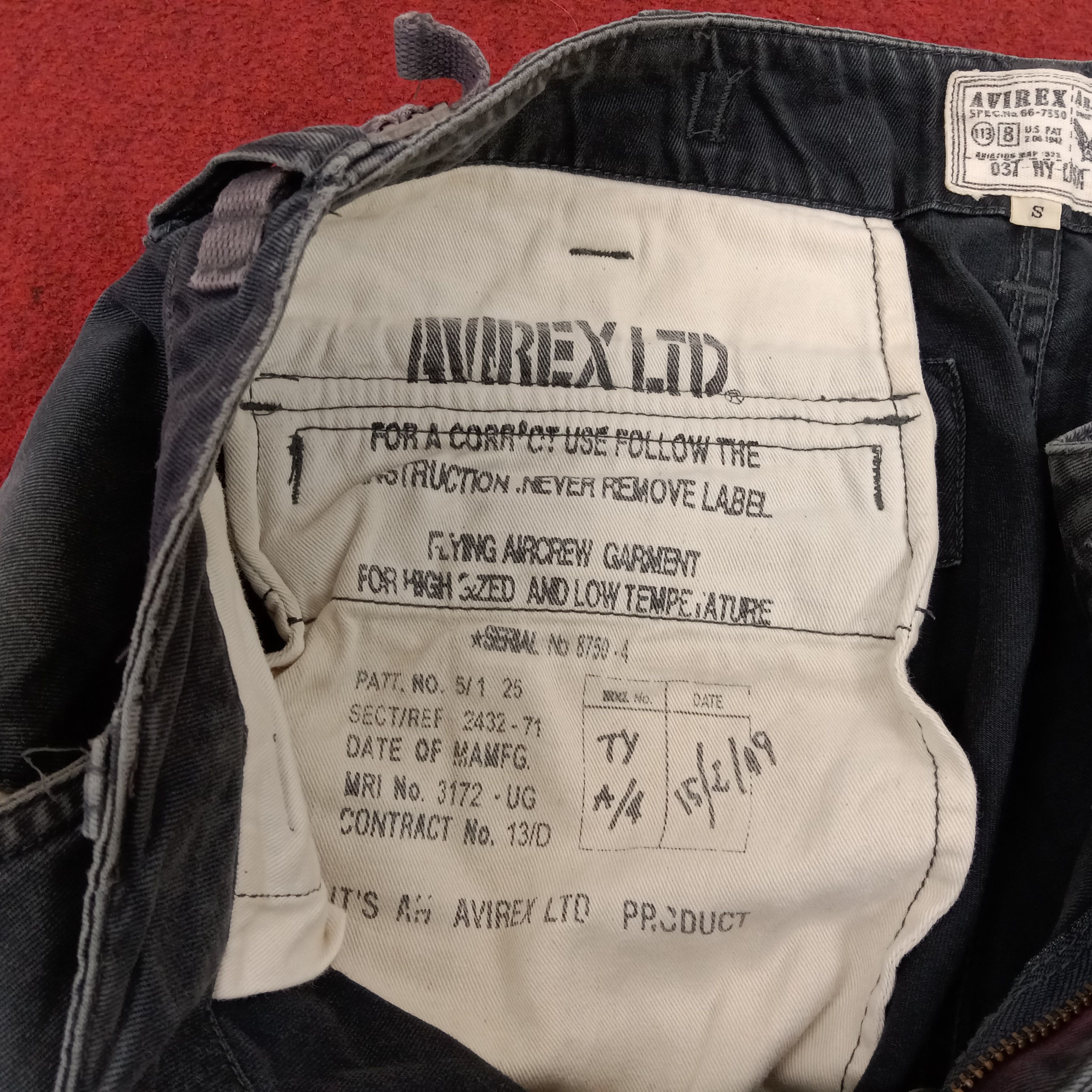 Avirex Avirex Pocket Cargo Style Streetwear Pants Size US 30 / EU 46 - 9 Thumbnail