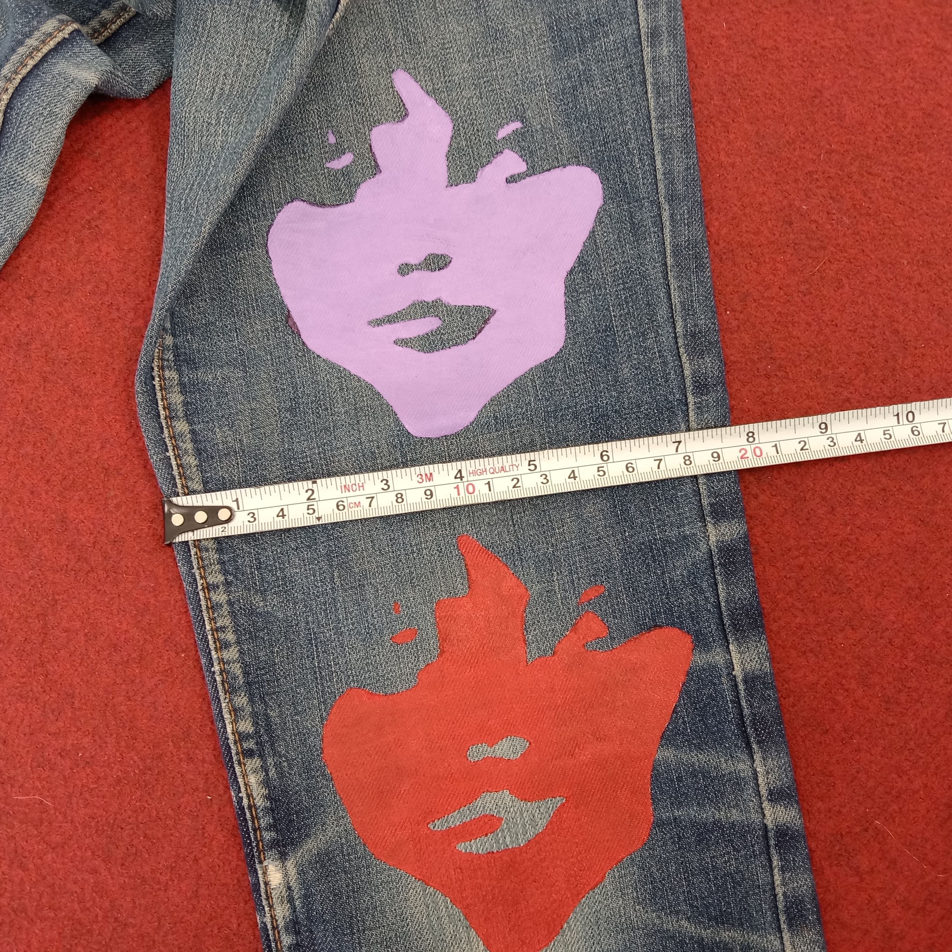 Hysteric Glamour × Japanese Brand × Vintage Hysteric Glamour Japanese Brand Custom Logo Style Jeans Size 28" / US 6 / IT 42 - 17 Thumbnail
