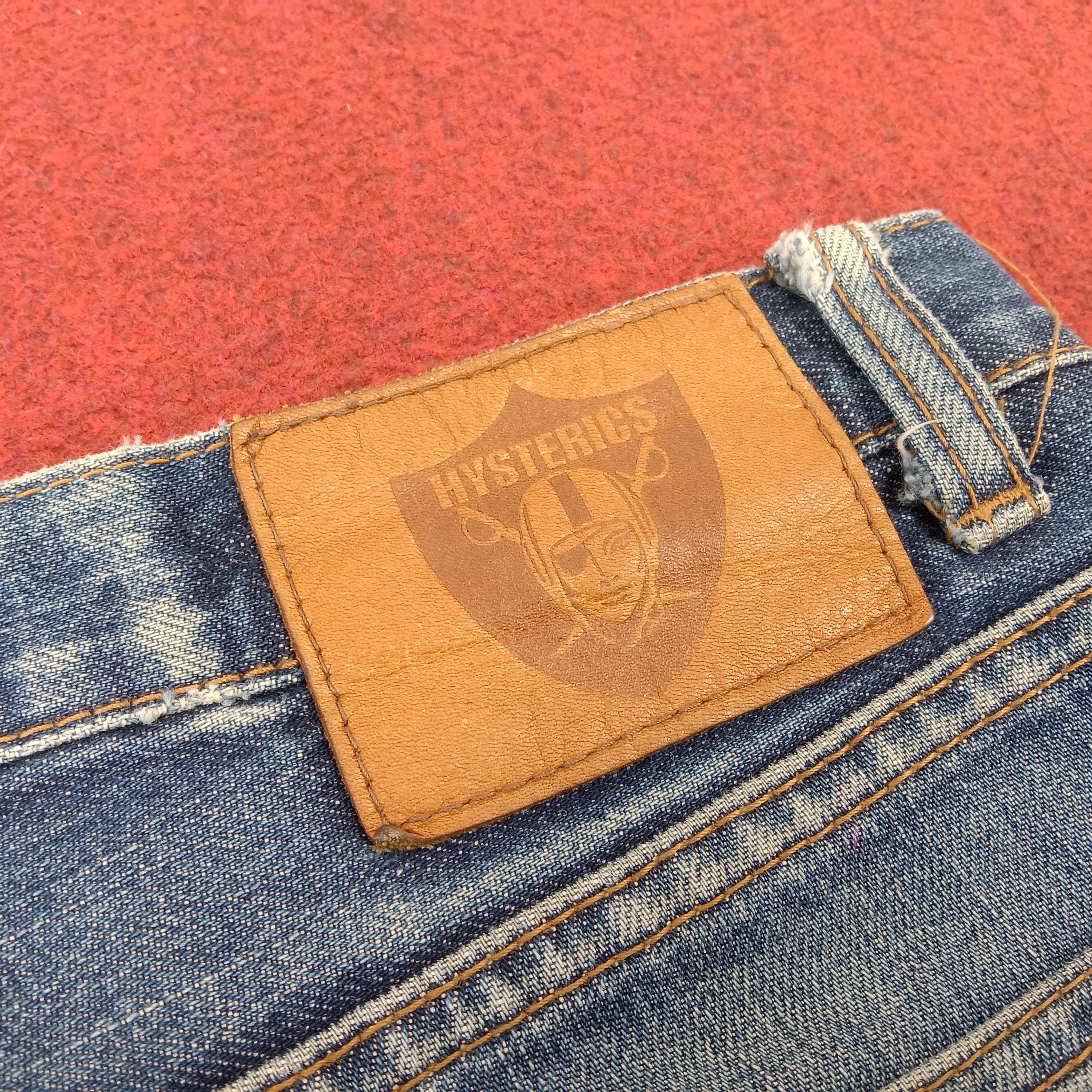 Hysteric Glamour × Japanese Brand × Vintage Hysteric Glamour Japanese Brand Custom Logo Style Jeans Size 28" / US 6 / IT 42 - 13 Thumbnail