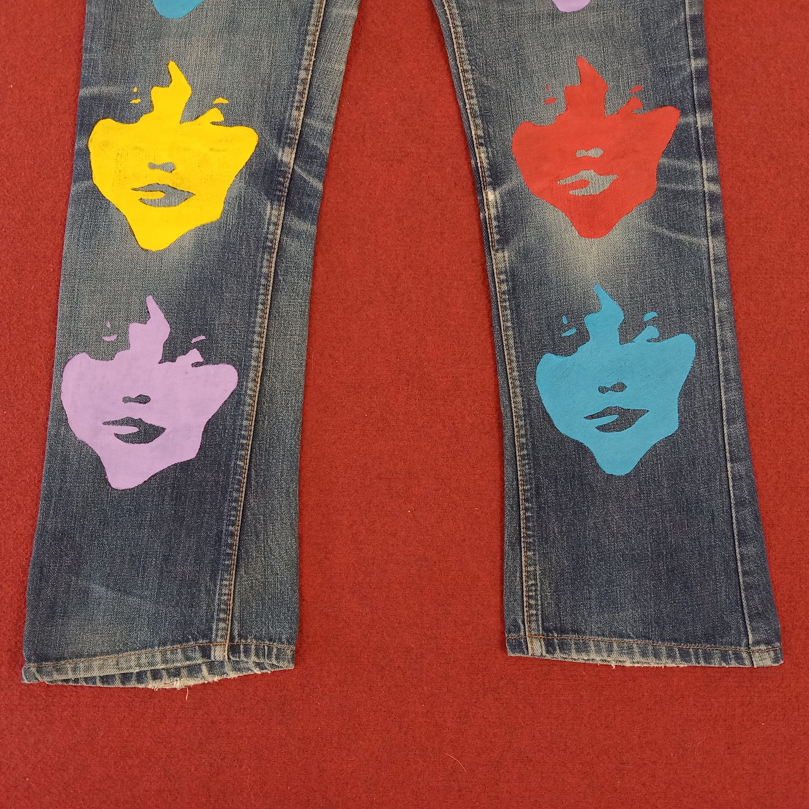 Hysteric Glamour × Japanese Brand × Vintage Hysteric Glamour Japanese Brand Custom Logo Style Jeans Size 28" / US 6 / IT 42 - 3 Thumbnail