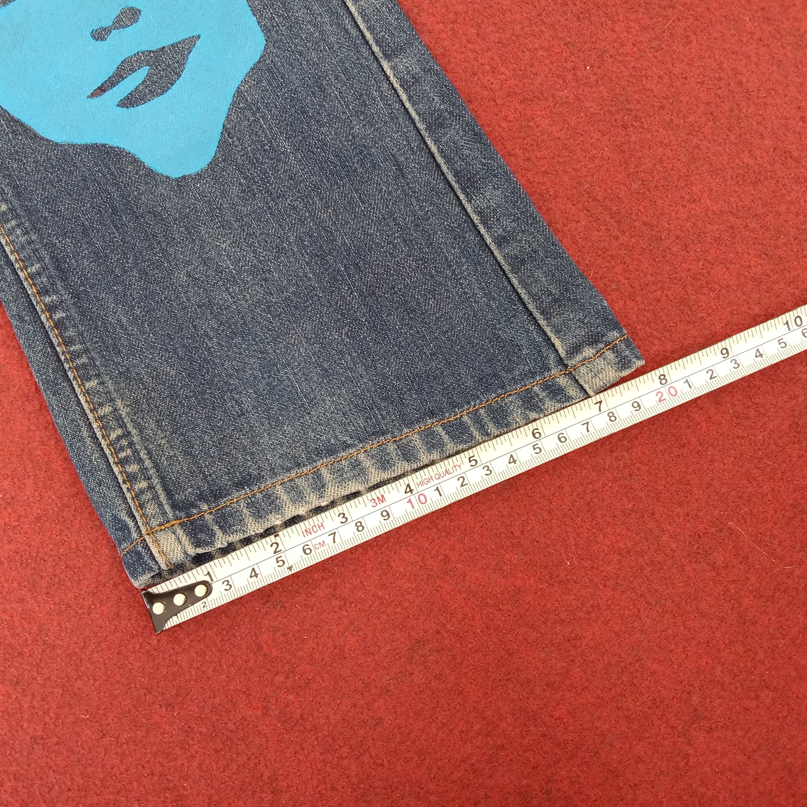 Hysteric Glamour × Japanese Brand × Vintage Hysteric Glamour Japanese Brand Custom Logo Style Jeans Size 28" / US 6 / IT 42 - 18 Thumbnail