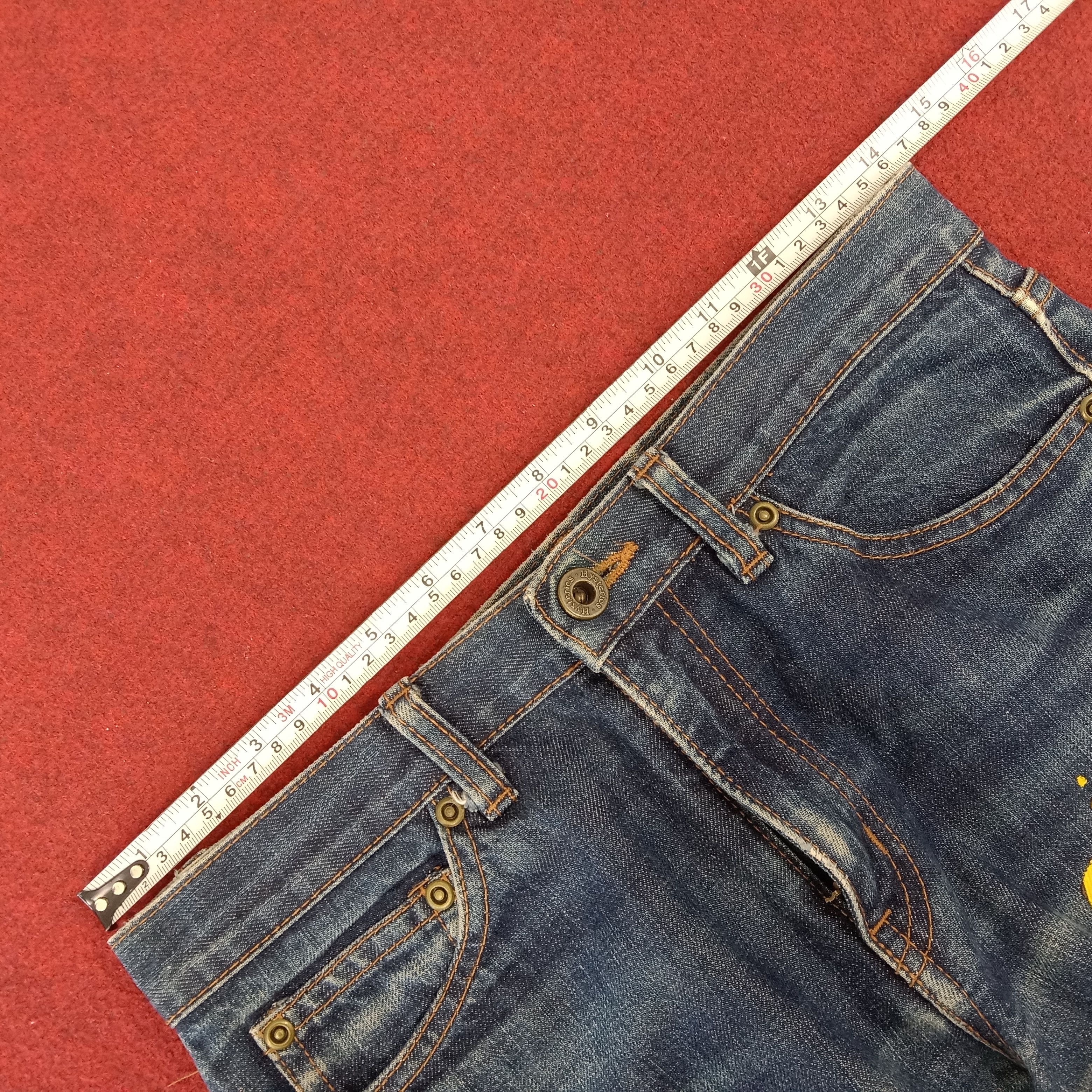 Hysteric Glamour × Japanese Brand × Vintage Hysteric Glamour Japanese Brand Custom Logo Style Jeans Size 28" / US 6 / IT 42 - 14 Thumbnail