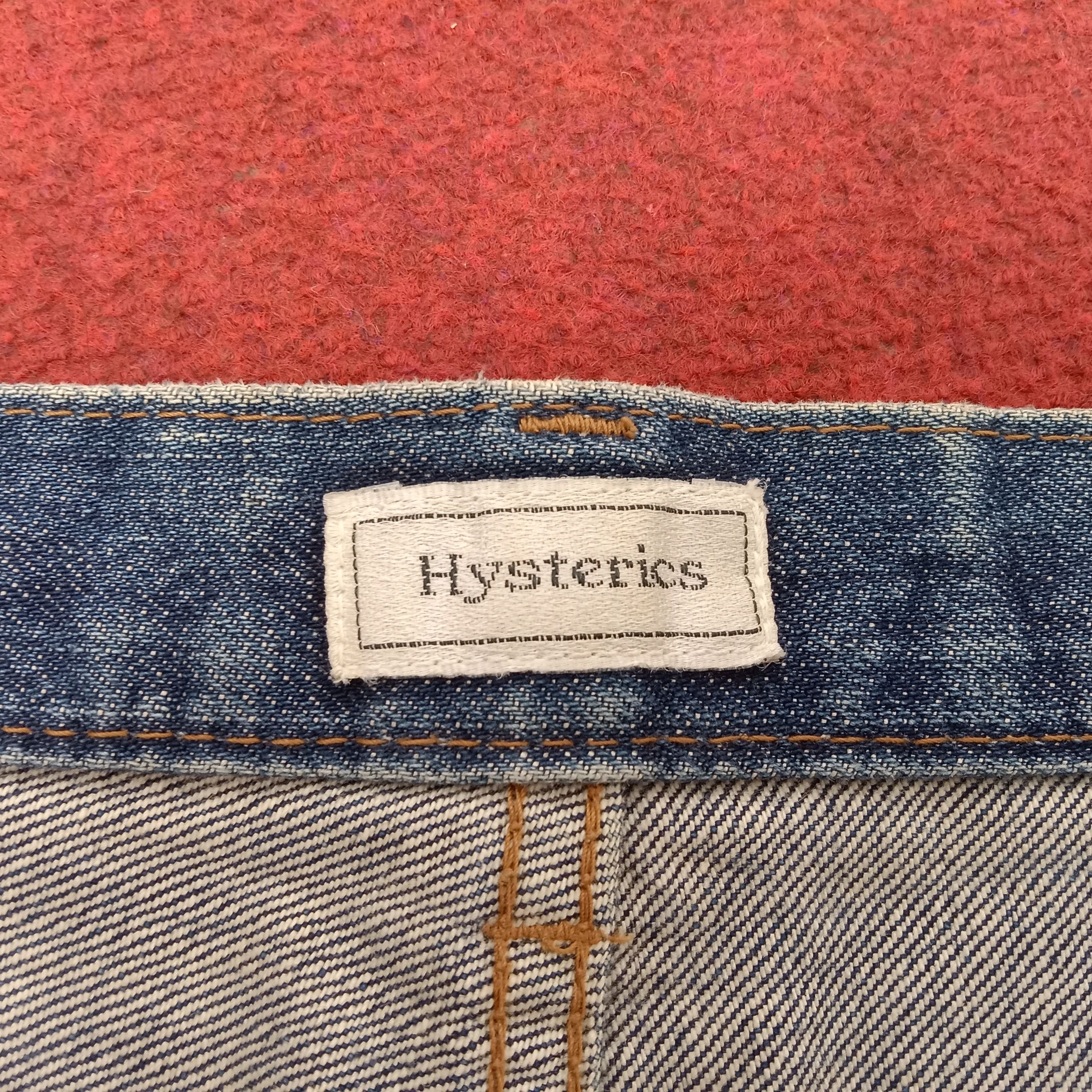 Hysteric Glamour × Japanese Brand × Vintage Hysteric Glamour Japanese Brand Custom Logo Style Jeans Size 28" / US 6 / IT 42 - 9 Thumbnail