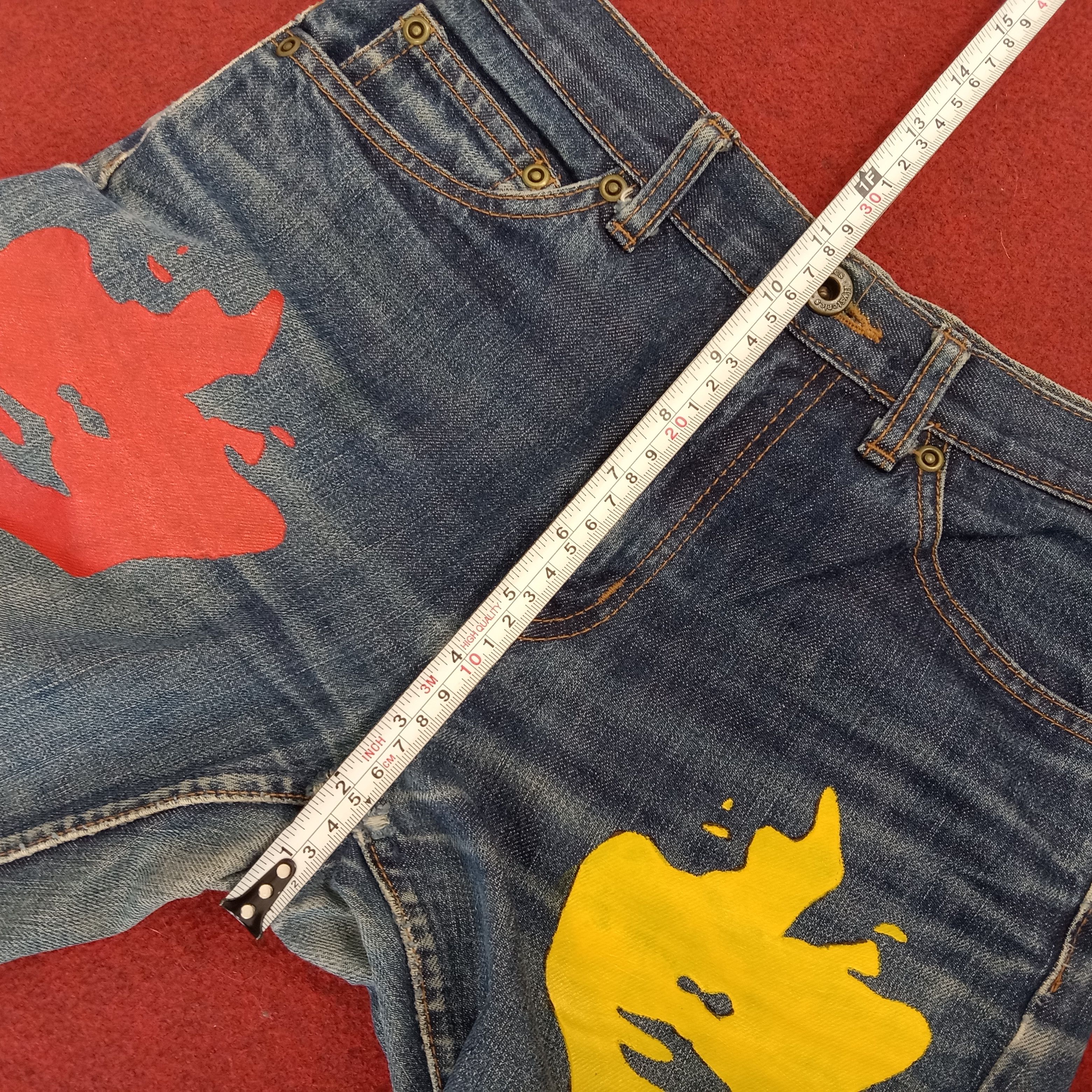 Hysteric Glamour × Japanese Brand × Vintage Hysteric Glamour Japanese Brand Custom Logo Style Jeans Size 28" / US 6 / IT 42 - 15 Thumbnail
