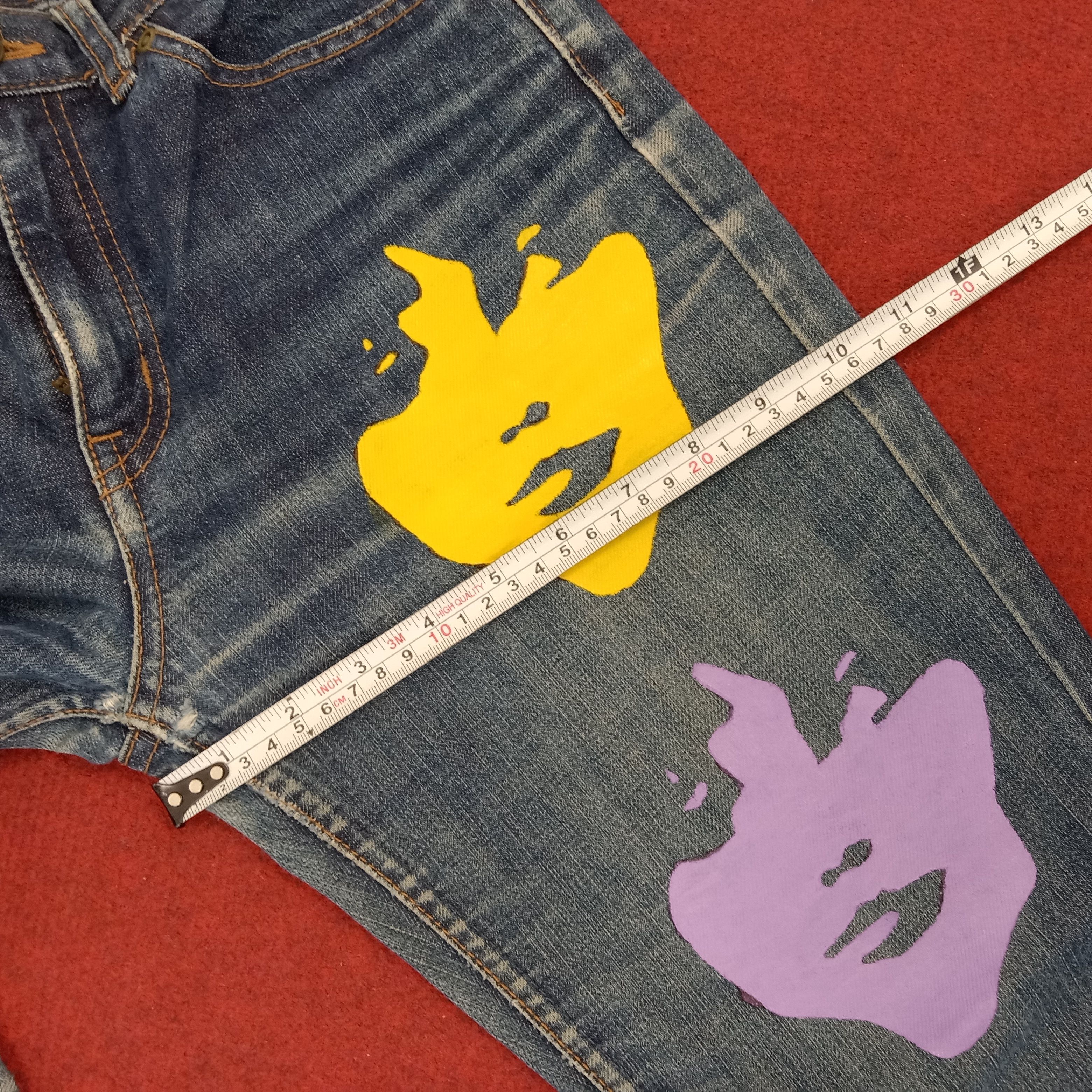 Hysteric Glamour × Japanese Brand × Vintage Hysteric Glamour Japanese Brand Custom Logo Style Jeans Size 28" / US 6 / IT 42 - 16 Thumbnail