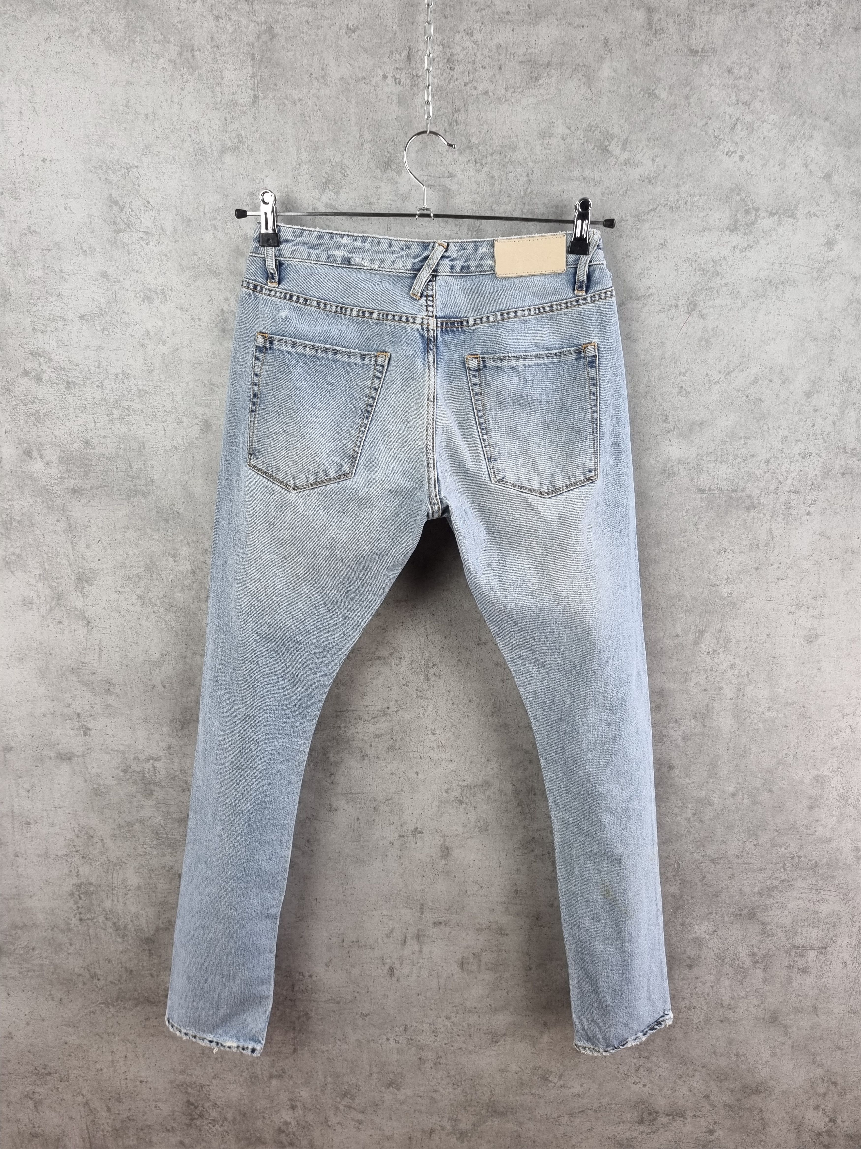 Acne Studios Rare Acne Studios Hug Vision Light Blue Jeans- Vintage Levis Size US 27 - 3 Thumbnail
