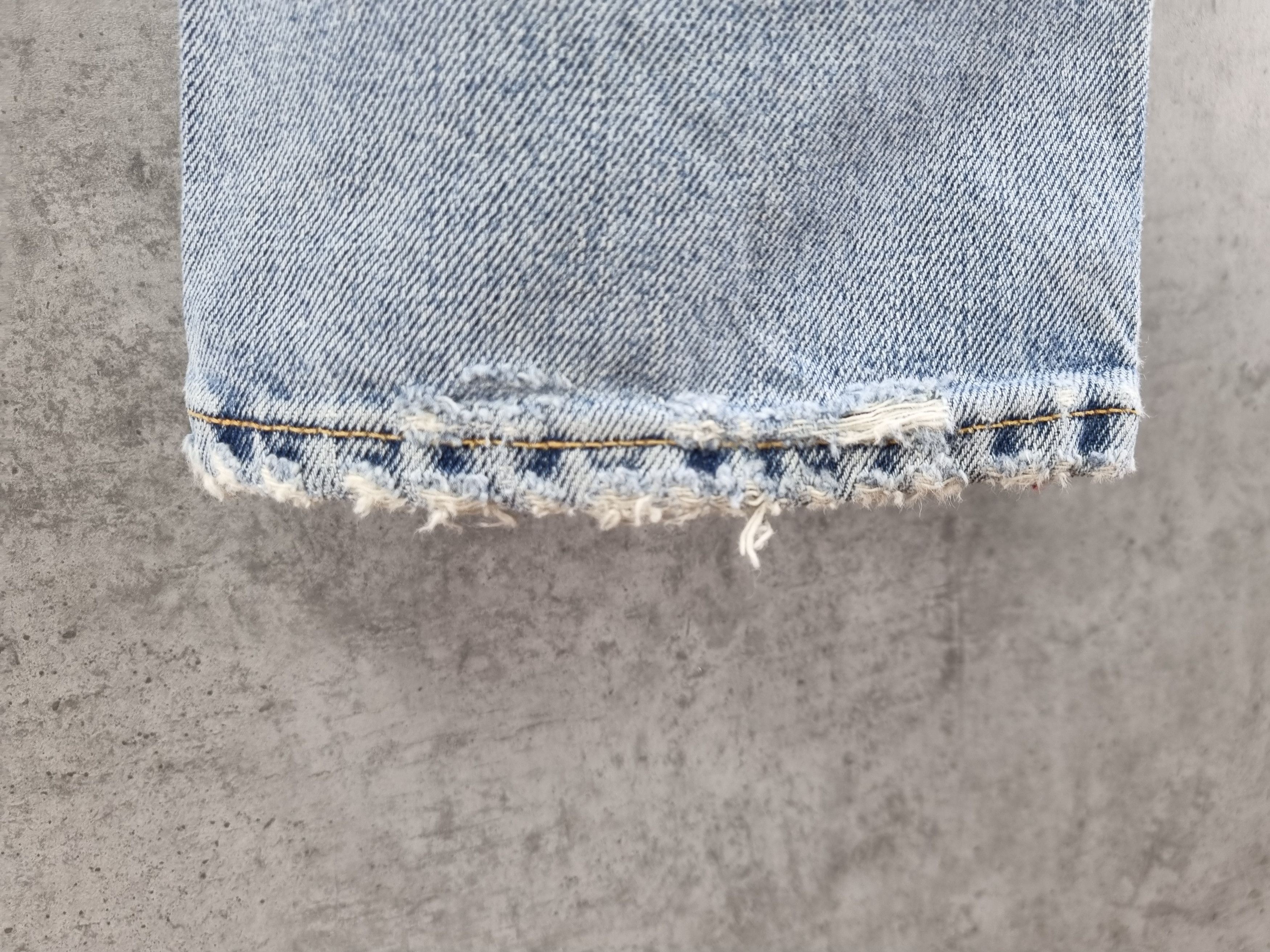 Acne Studios Rare Acne Studios Hug Vision Light Blue Jeans- Vintage Levis Size US 27 - 11 Thumbnail