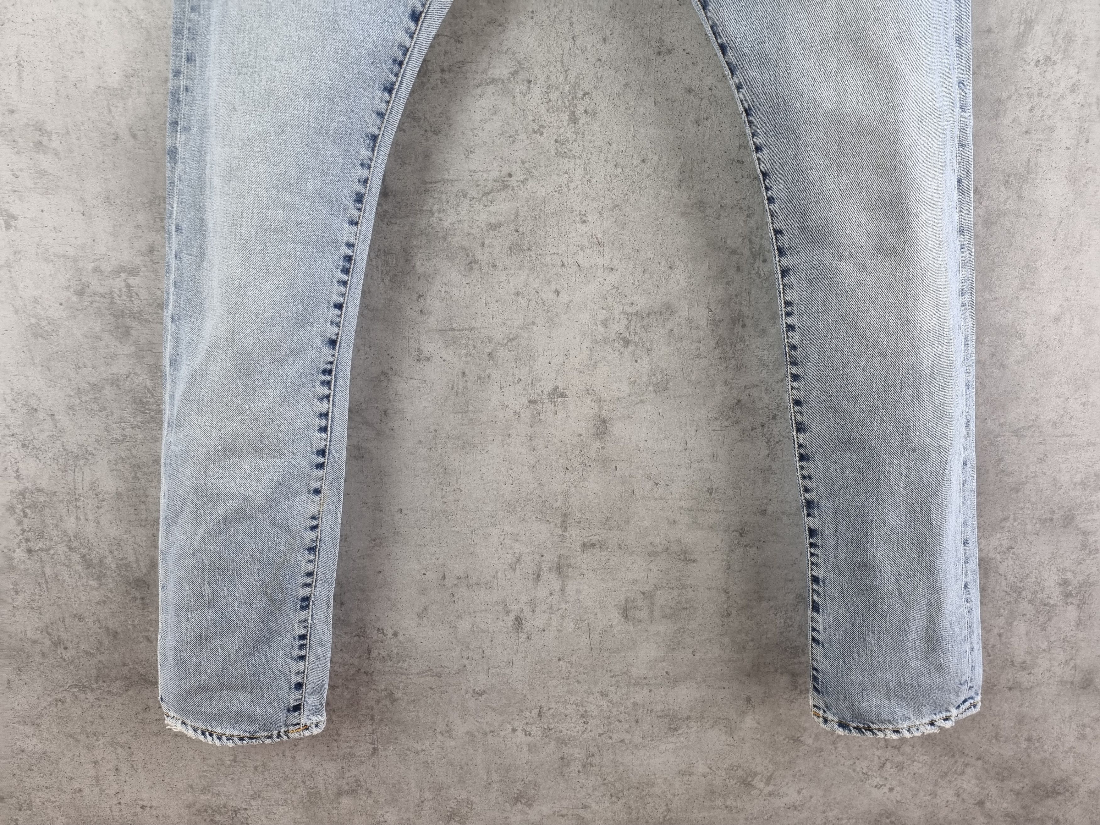 Acne Studios Rare Acne Studios Hug Vision Light Blue Jeans- Vintage Levis Size US 27 - 4 Thumbnail
