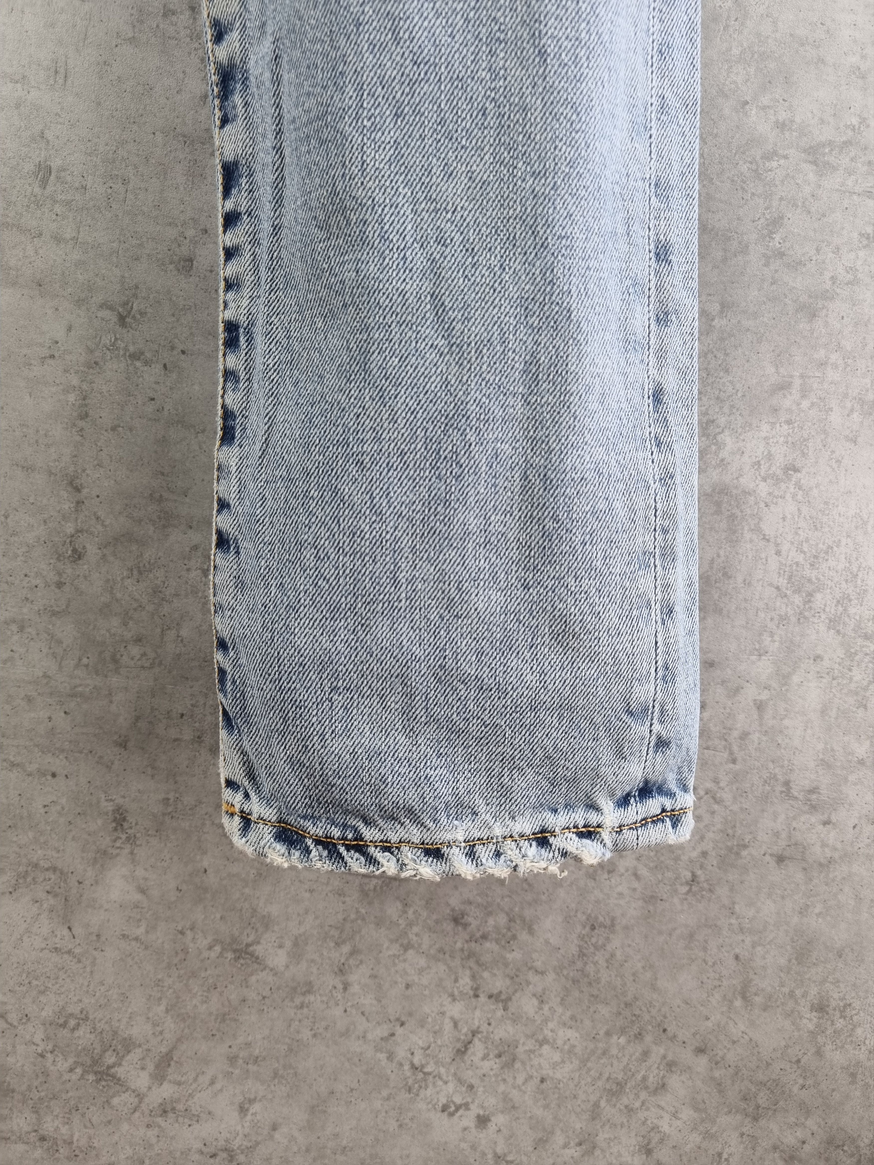 Acne Studios Rare Acne Studios Hug Vision Light Blue Jeans- Vintage Levis Size US 27 - 10 Thumbnail