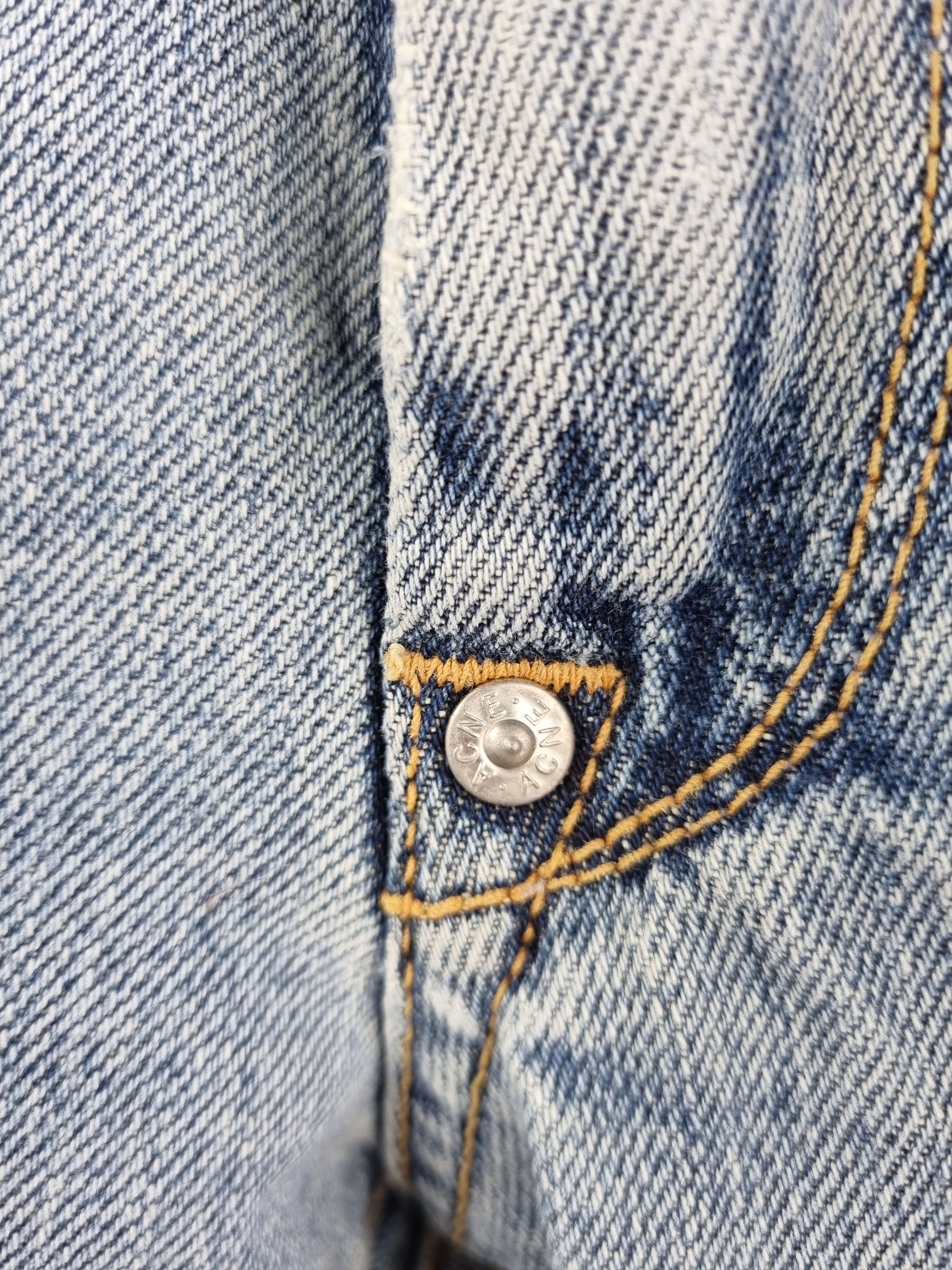 Acne Studios Rare Acne Studios Hug Vision Light Blue Jeans- Vintage Levis Size US 27 - 14 Thumbnail
