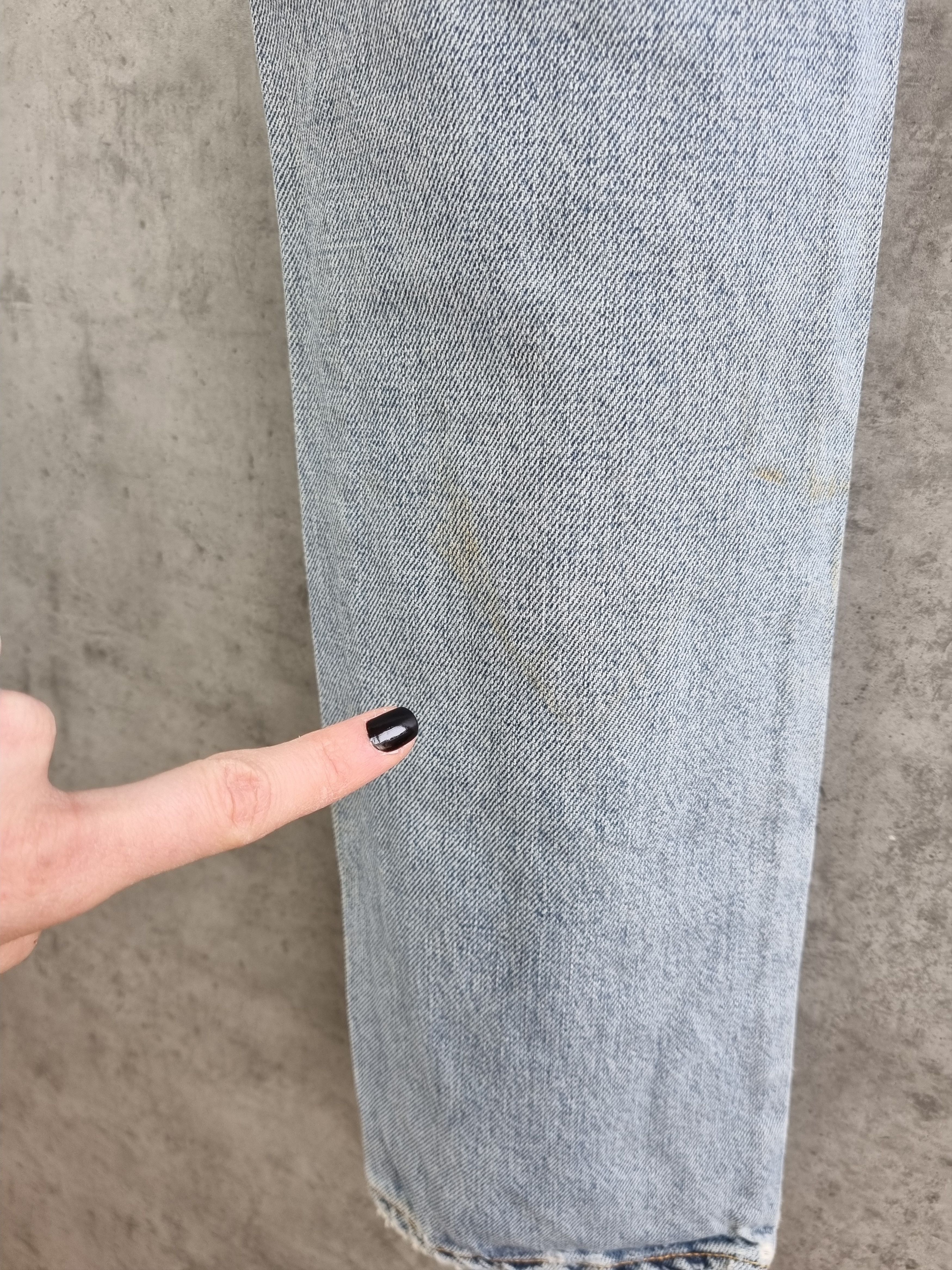 Acne Studios Rare Acne Studios Hug Vision Light Blue Jeans- Vintage Levis Size US 27 - 15 Thumbnail