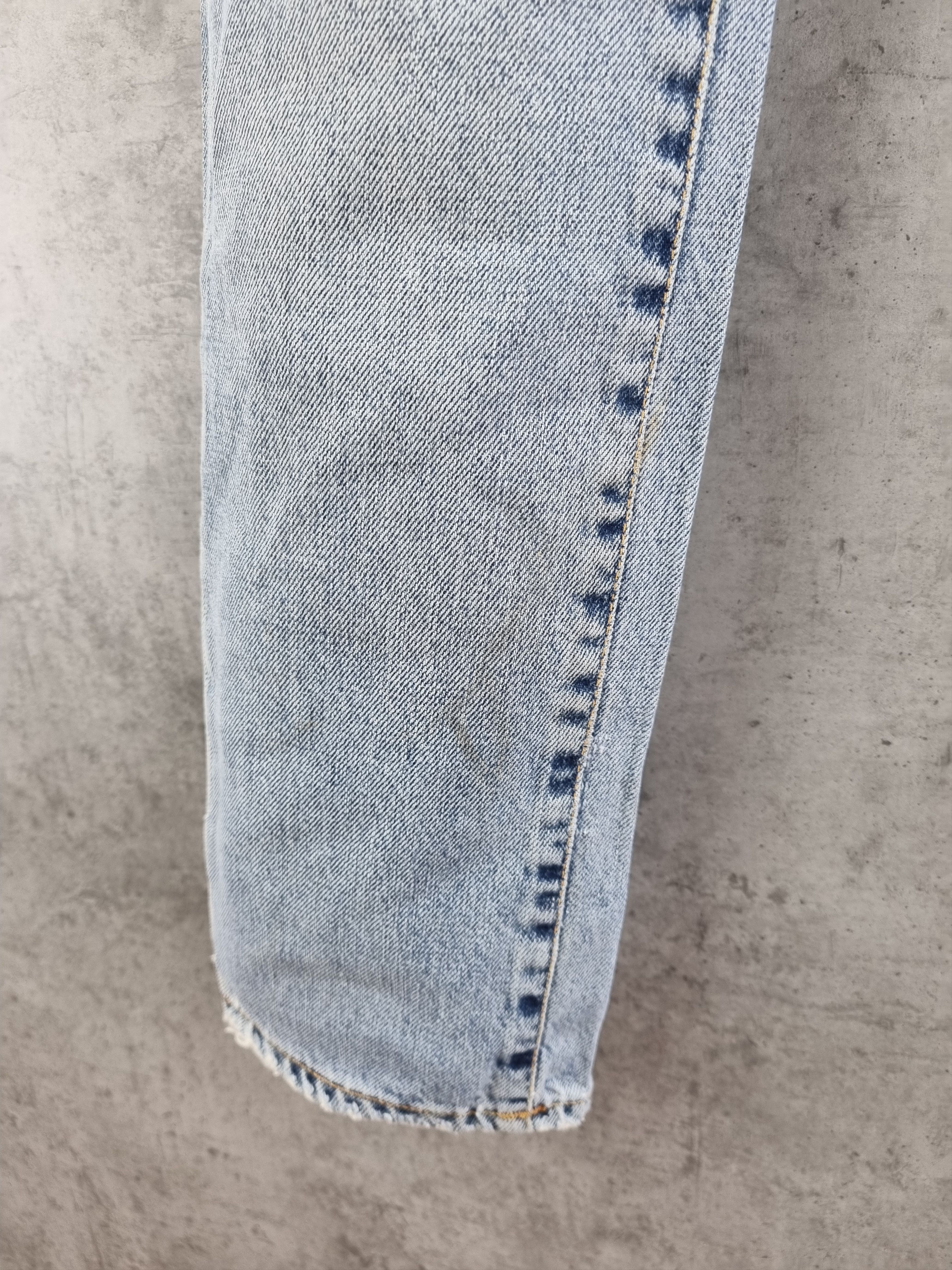 Acne Studios Rare Acne Studios Hug Vision Light Blue Jeans- Vintage Levis Size US 27 - 16 Thumbnail