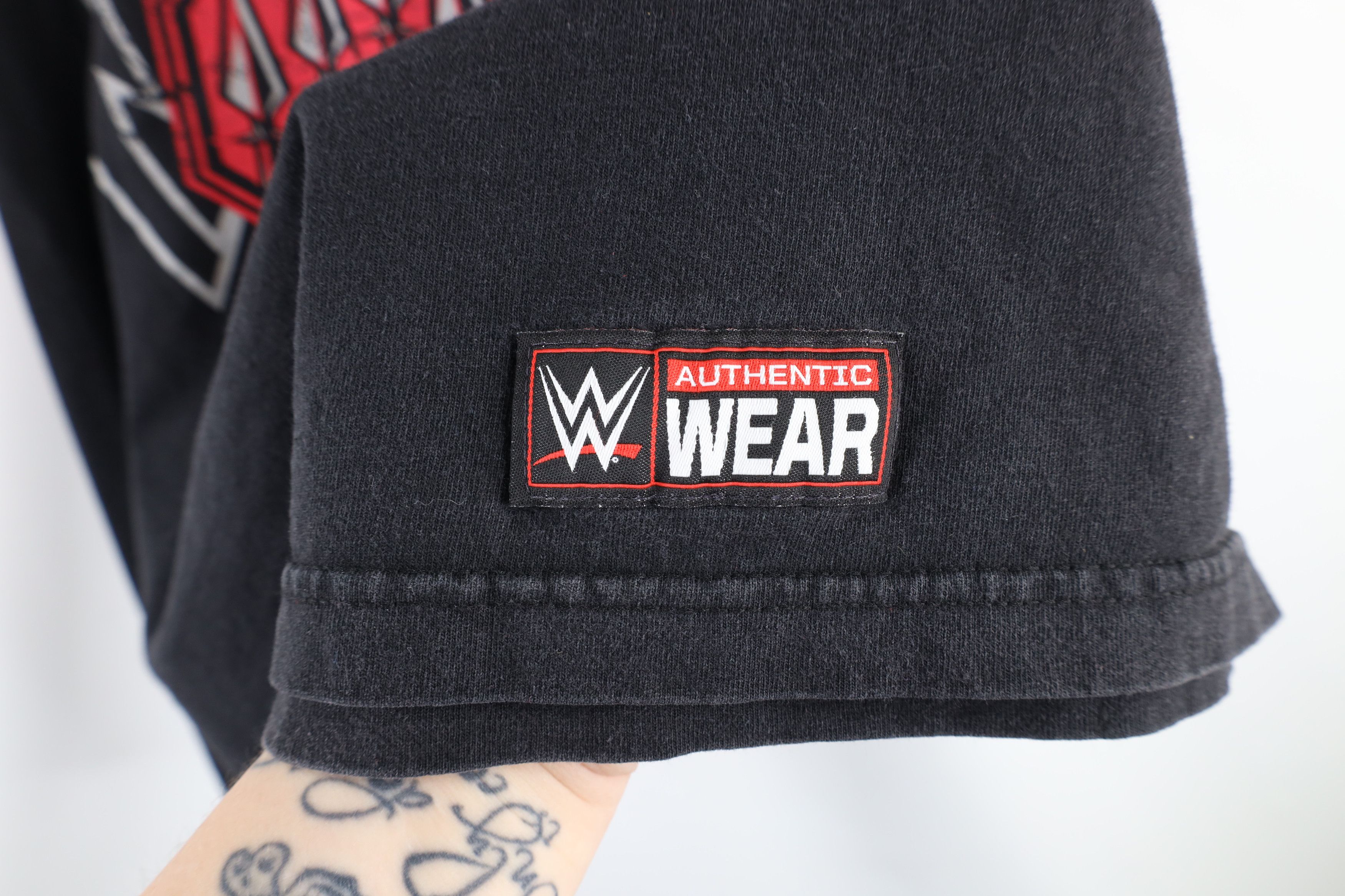 Vintage Y2K WWE Roman Reigns Wrestling Short Sleeve T-Shirt Black Size US XXL / EU 58 / 5 - 5 Thumbnail
