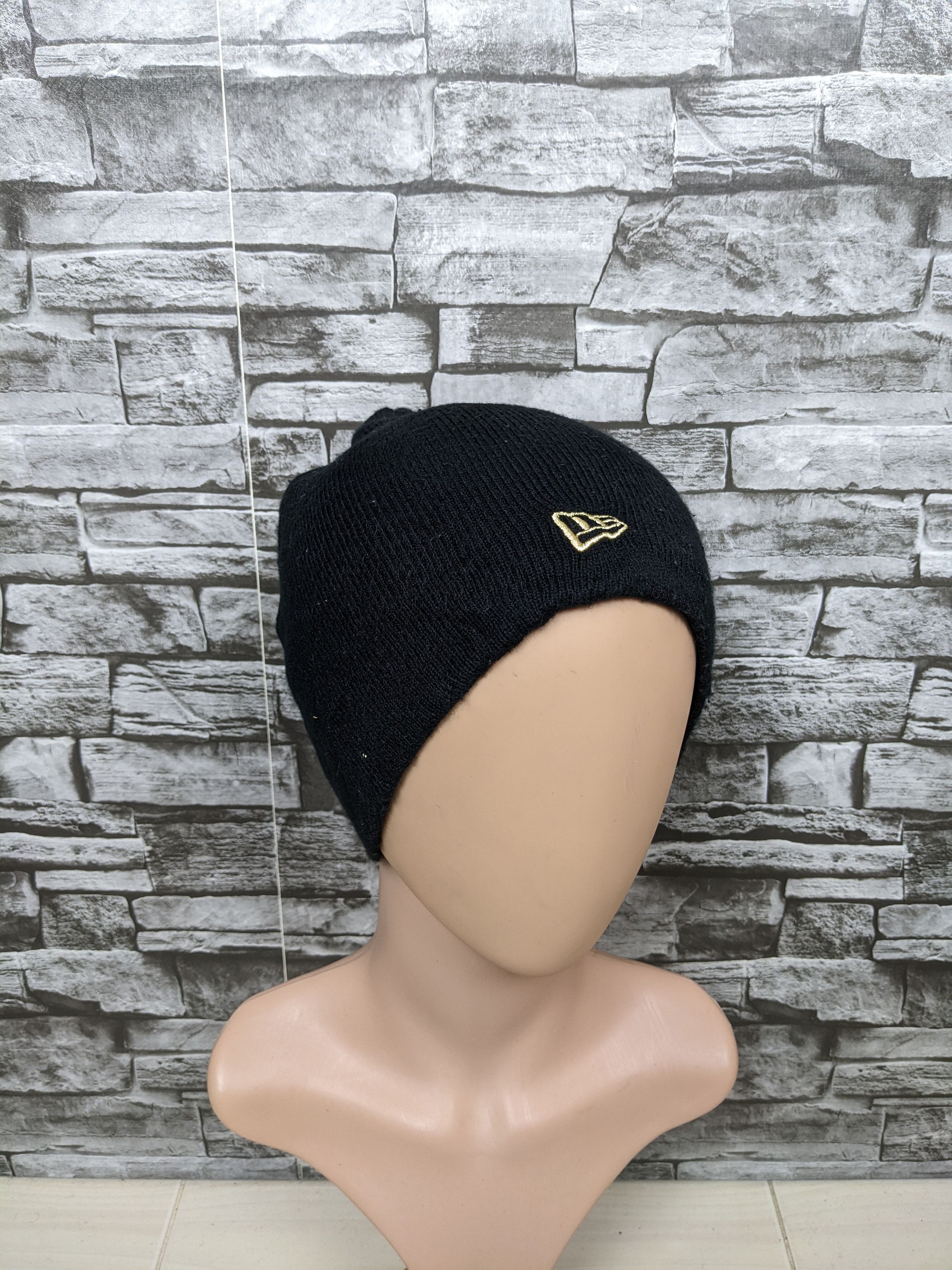 New Era Vintage New Era Small Logo Beanie Hat Cap Snowcap Size ONE SIZE - 1 Thumbnail