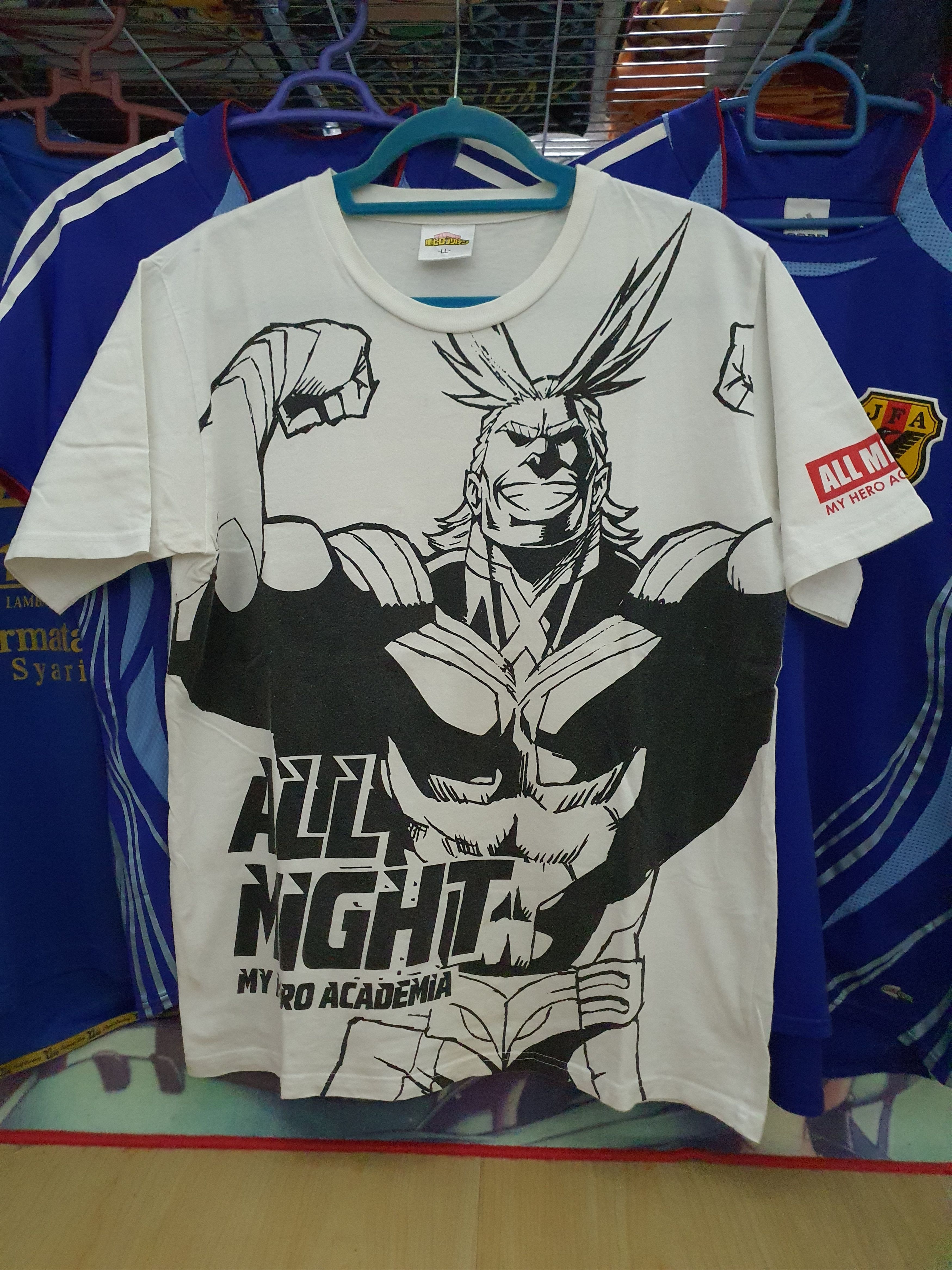 Anime All Might x My Hero Academia anime shirt Size US L / EU 52-54 / 3 - 2 Thumbnail