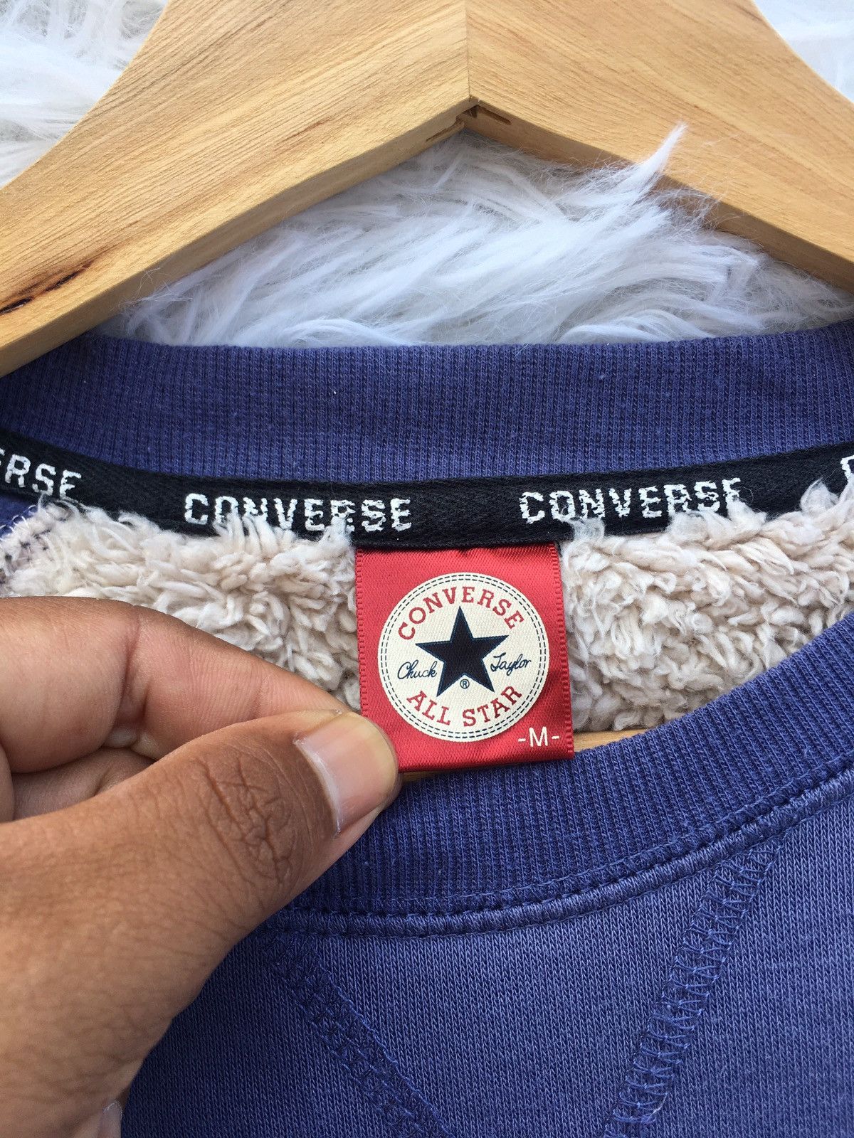 Converse Vintage Converse All Star Chuck Taylor Sweatshirt Size US L / EU 52-54 / 3 - 8 Thumbnail