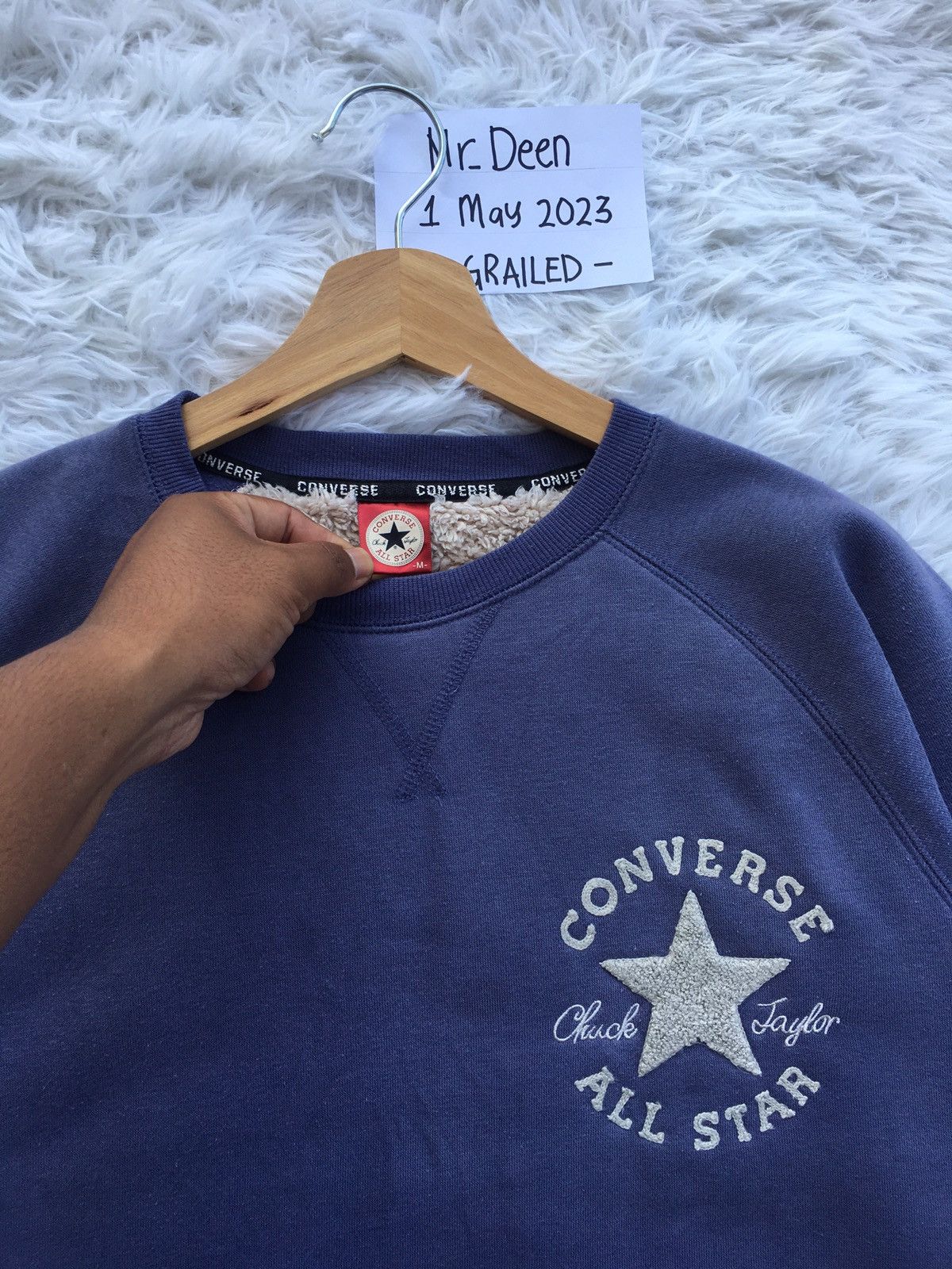 Converse Vintage Converse All Star Chuck Taylor Sweatshirt Size US L / EU 52-54 / 3 - 7 Thumbnail
