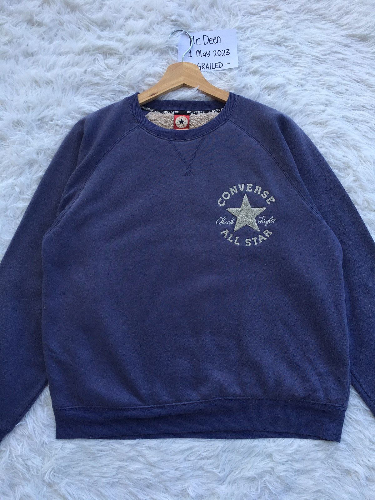 Converse Vintage Converse All Star Chuck Taylor Sweatshirt Size US L / EU 52-54 / 3 - 2 Thumbnail