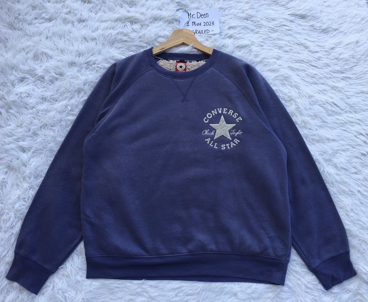 Converse Vintage Converse All Star Chuck Taylor Sweatshirt Size US L / EU 52-54 / 3 - 1 Thumbnail