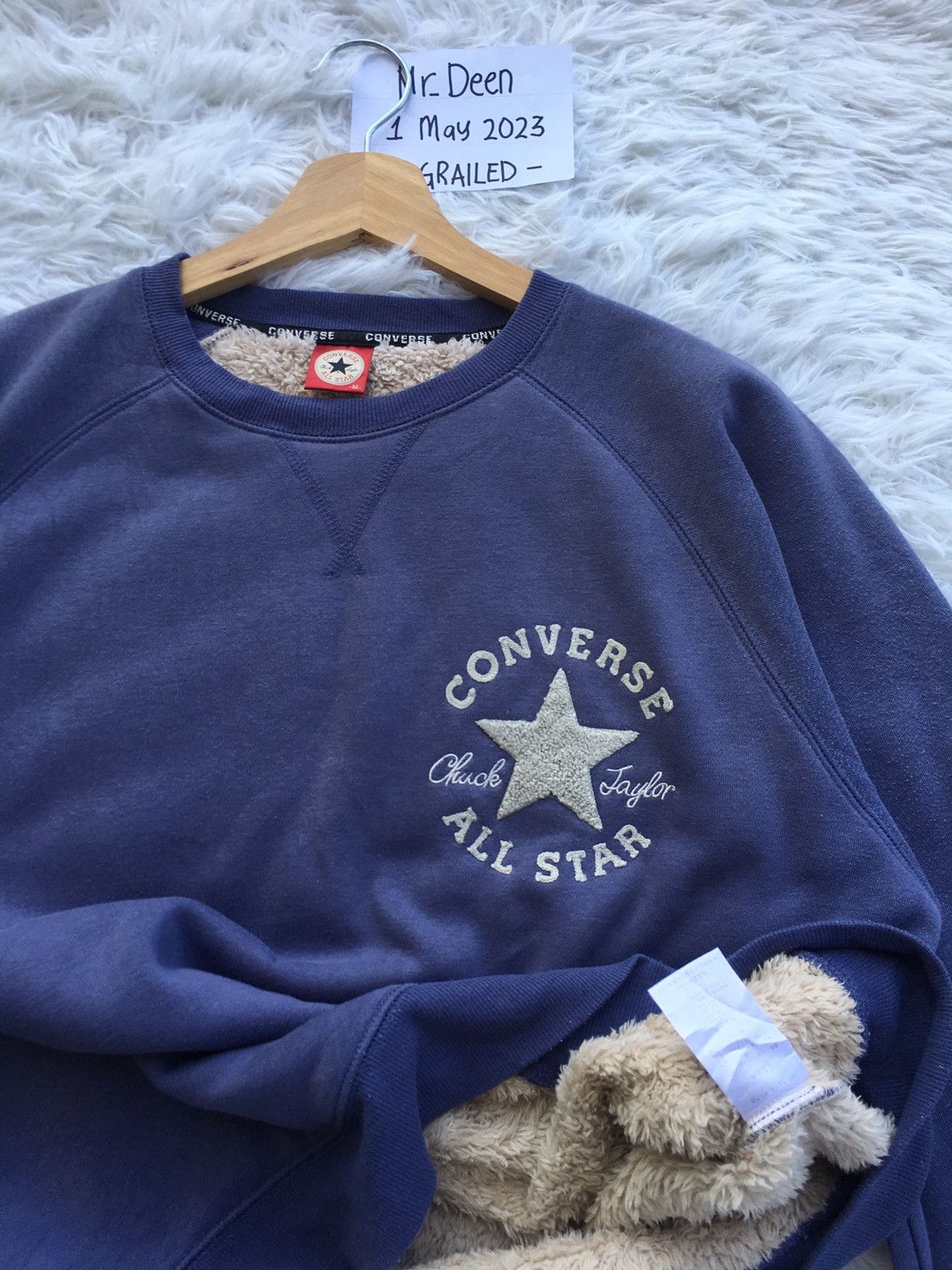 Converse Vintage Converse All Star Chuck Taylor Sweatshirt Size US L / EU 52-54 / 3 - 9 Thumbnail