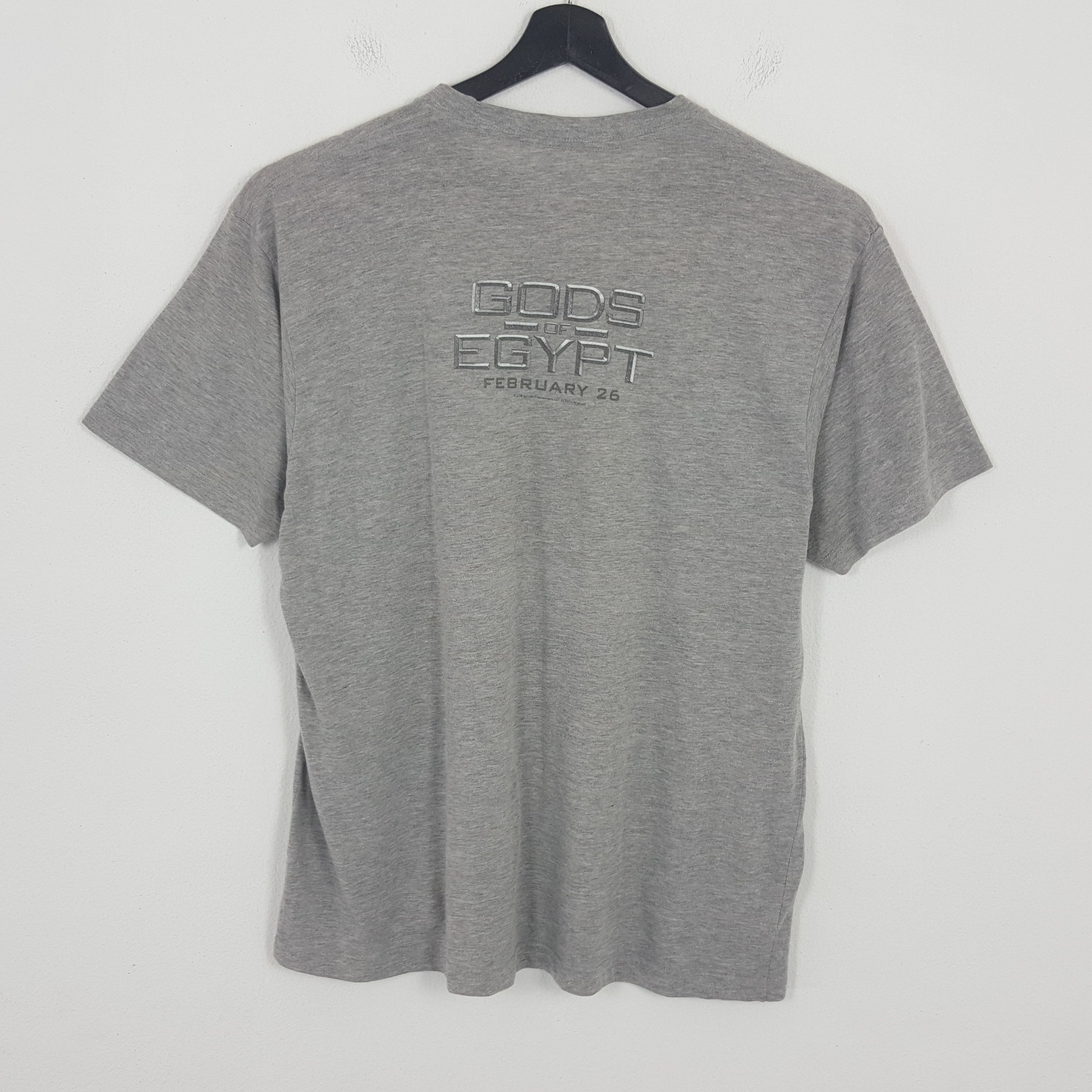 Vintage GODS OF EGYPT Movie Promo Tshirt Size US L / EU 52-54 / 3 - 3 Thumbnail