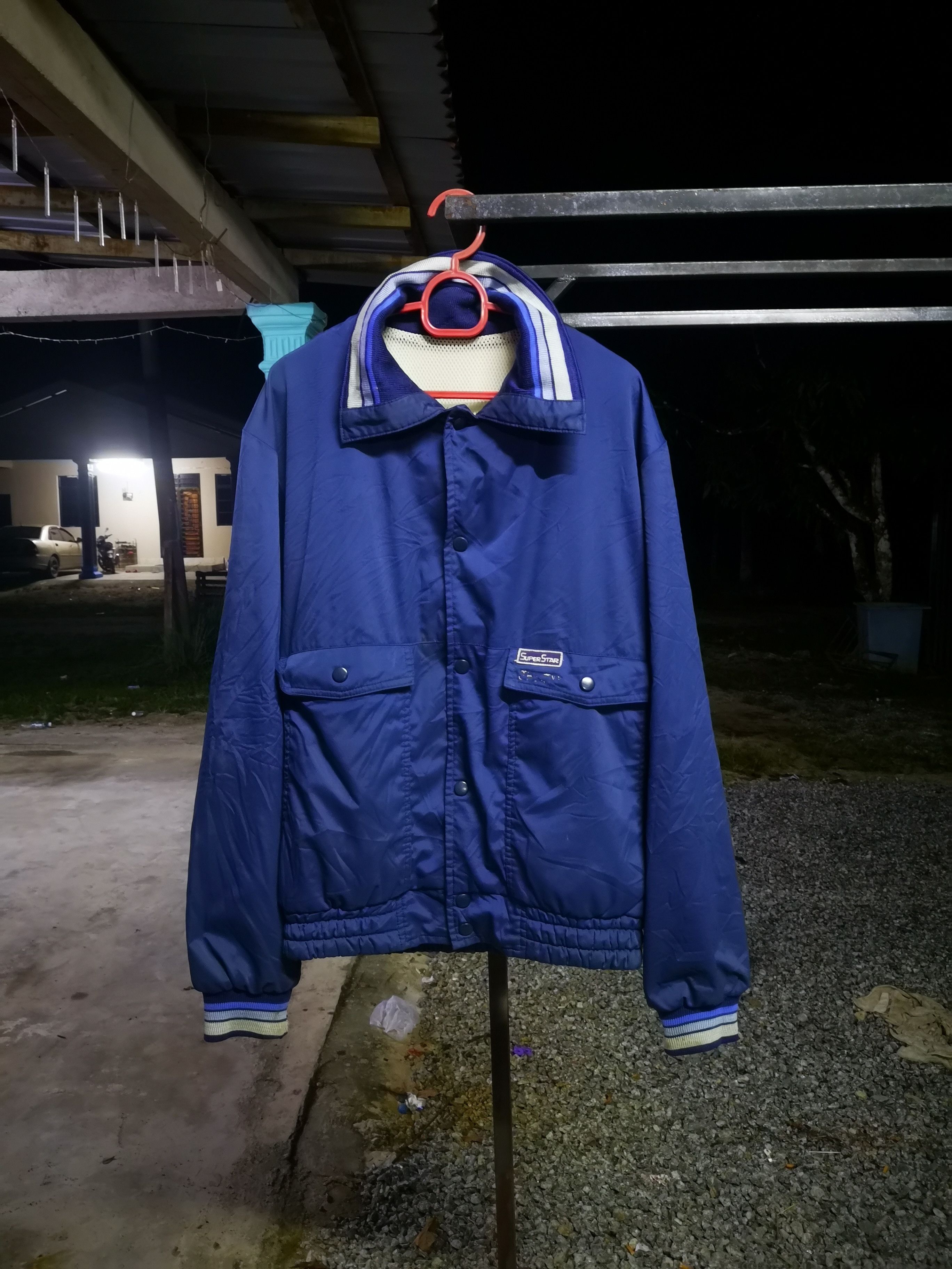 Japanese Brand × Mizuno × Vintage Vintage Windbreaker Superstar by Mizuno Size US L / EU 52-54 / 3 - 1 Thumbnail