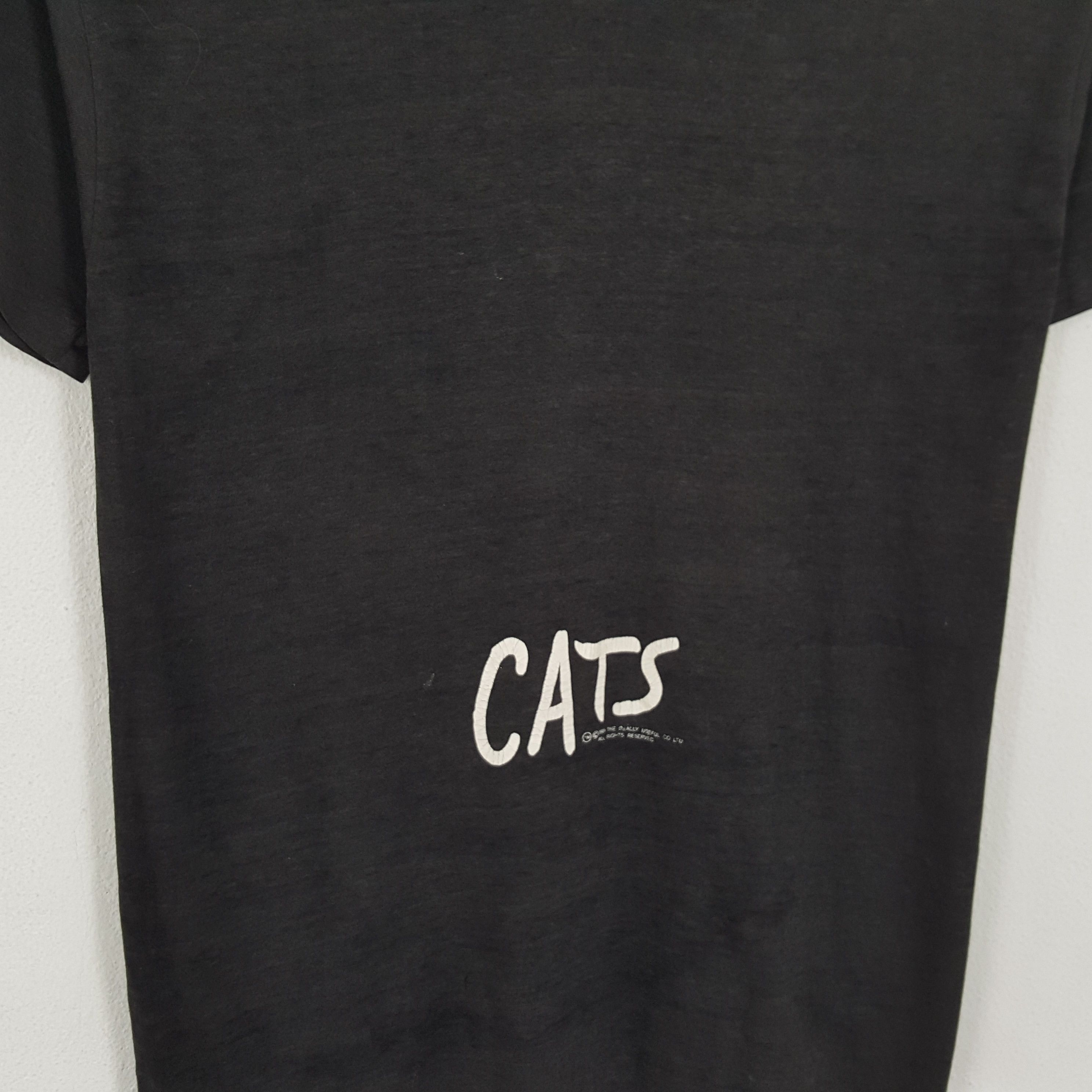 Vintage CATS Horror Movie Vintage Tshirt Size US M / EU 48-50 / 2 - 2 Thumbnail