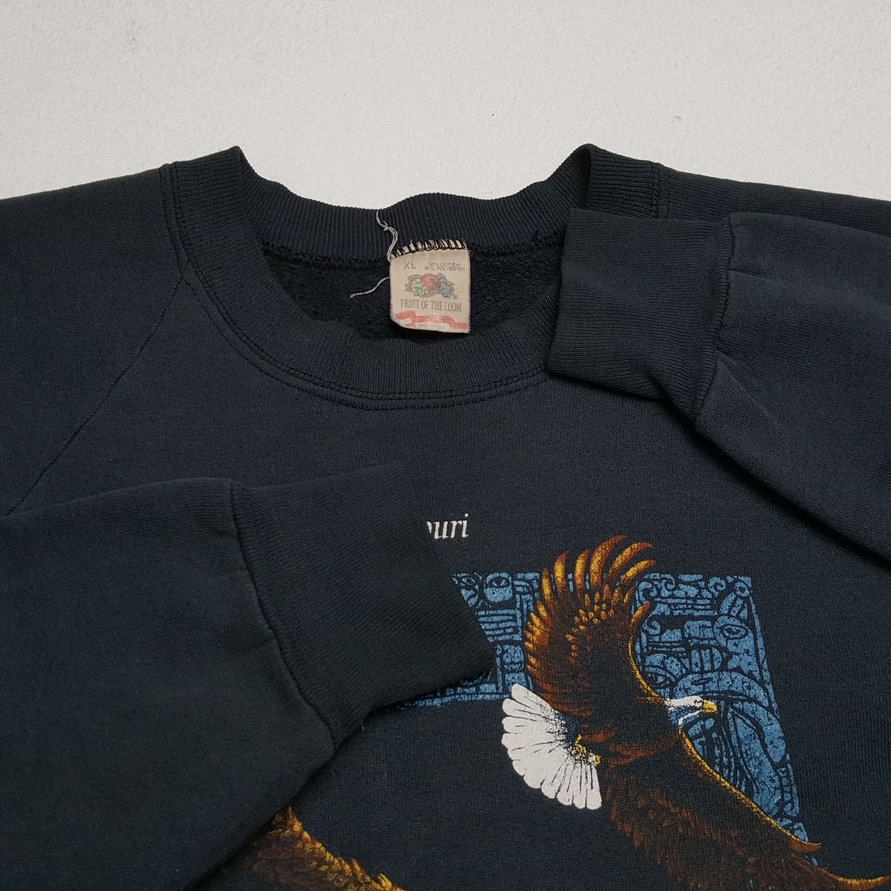 Vintage Eagle Big Print BRANSON MISSOURI Vintage Sweatshirt Size US M / EU 48-50 / 2 - 9 Thumbnail