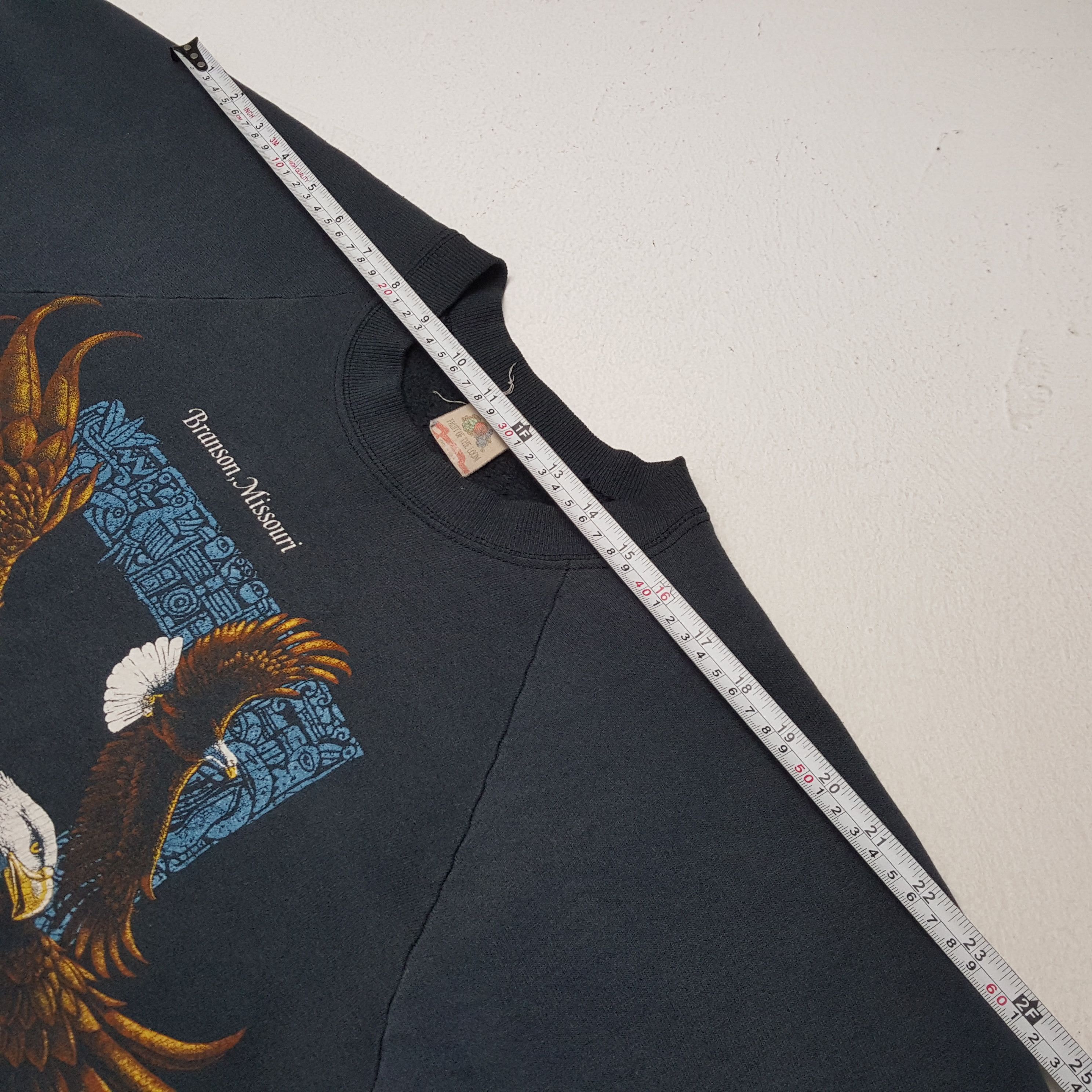 Vintage Eagle Big Print BRANSON MISSOURI Vintage Sweatshirt Size US M / EU 48-50 / 2 - 5 Thumbnail