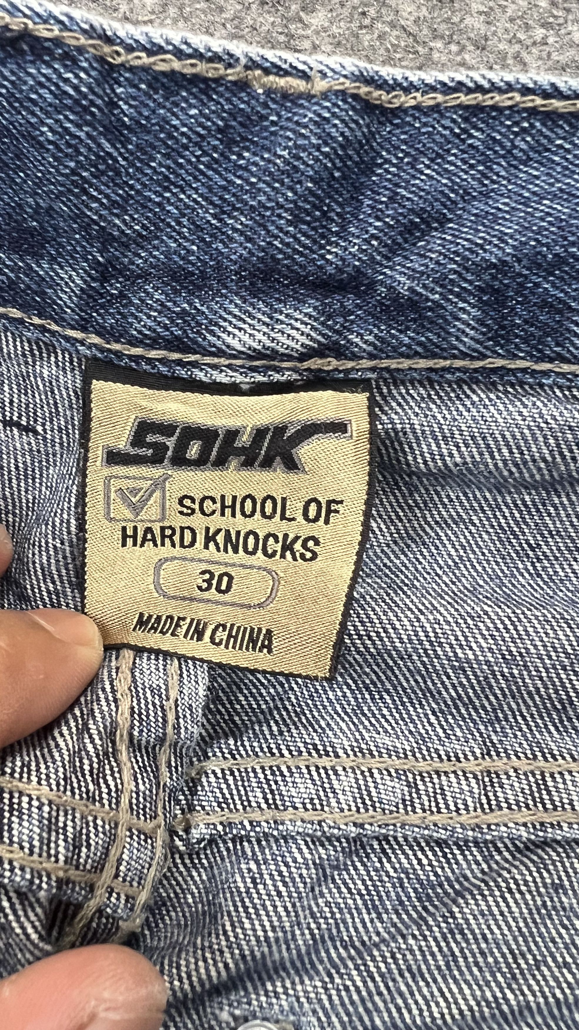 Other Jeans Baggy Sohk School Of Hard Knocks Size US 30 / EU 46 - 13 Thumbnail