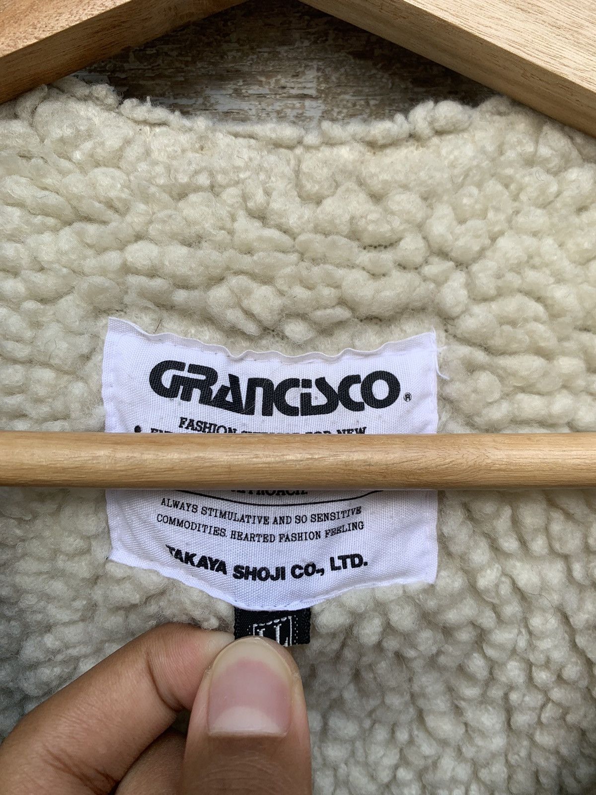 Vintage Vintage Grancisco Fleece Lined Vests By TAKAYA SHOJI CO.LTD Size US L / EU 52-54 / 3 - 8 Thumbnail