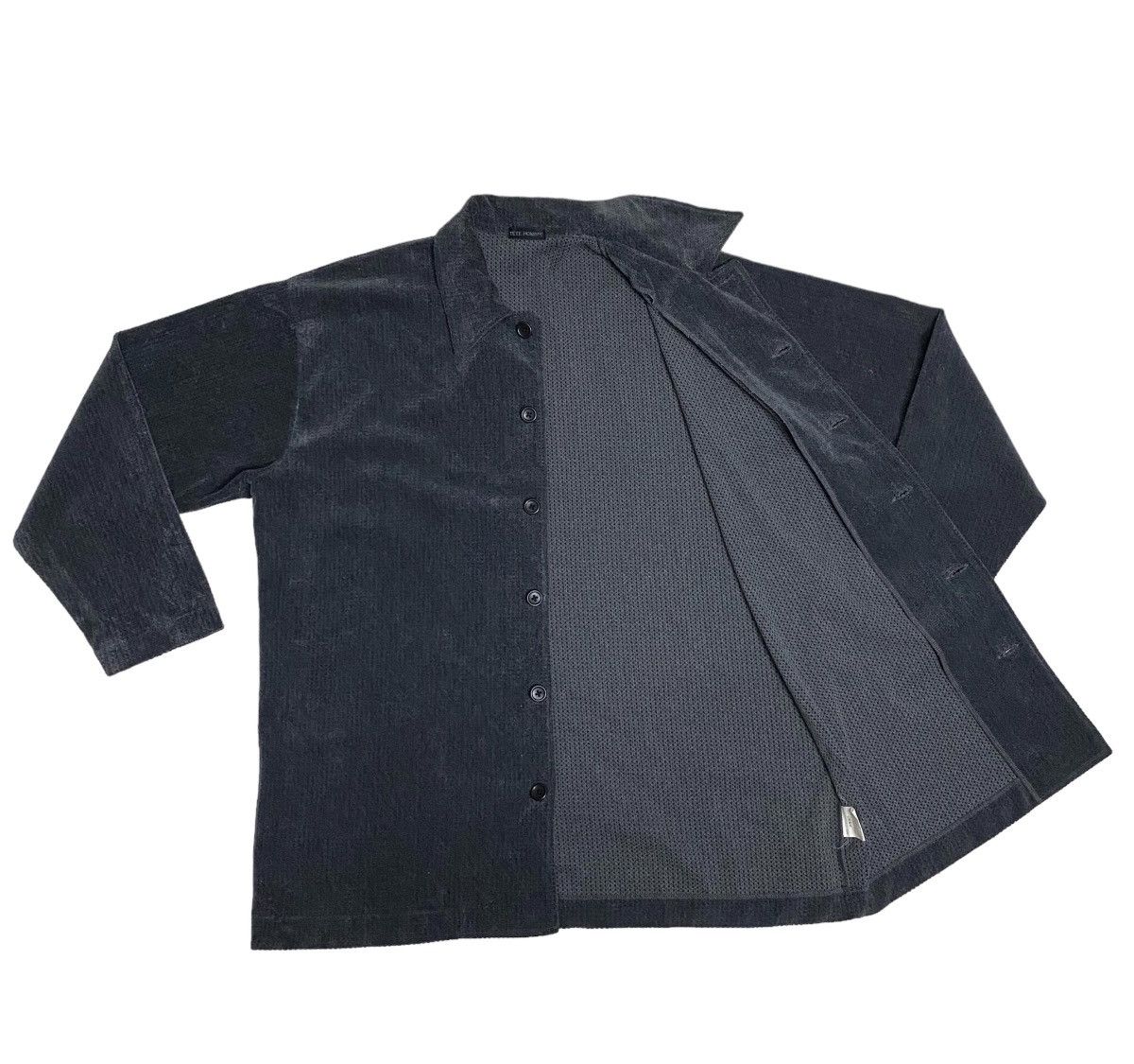 Issey Miyake Tete Homme by Issey Miyake fleece shirt Size US L / EU 52-54 / 3 - 6 Thumbnail