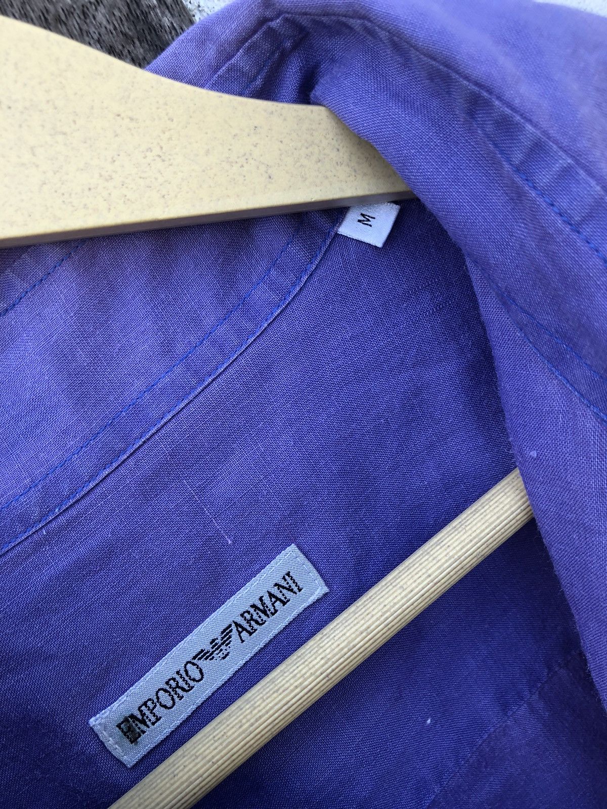 Emporio Armani Emporio Armani T Shirt Button Up Long Sleeve Size US M / EU 48-50 / 2 - 5 Thumbnail