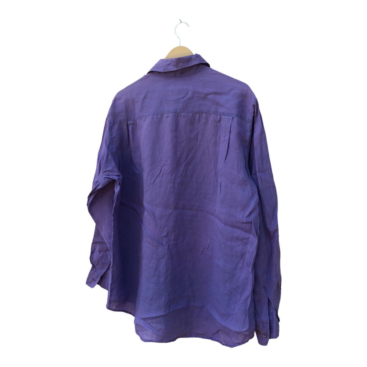Emporio Armani Emporio Armani T Shirt Button Up Long Sleeve Size US M / EU 48-50 / 2 - 2 Thumbnail