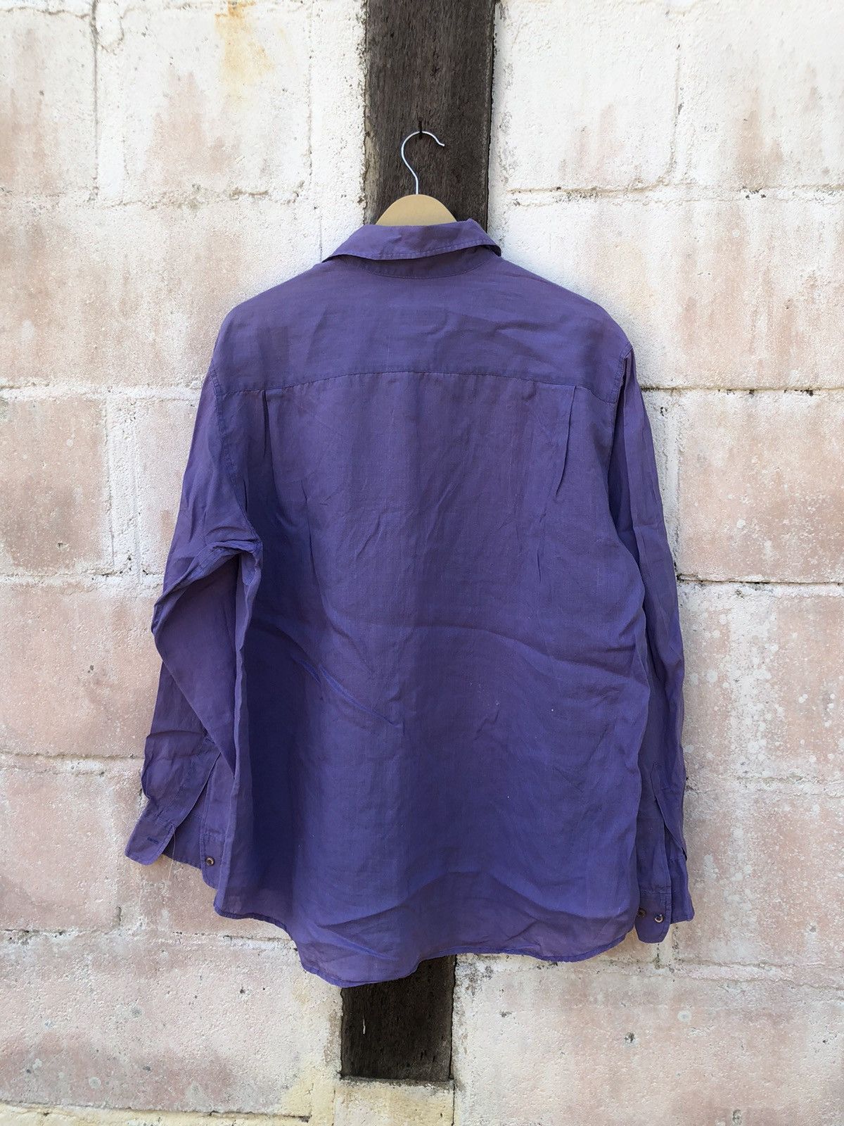 Emporio Armani Emporio Armani T Shirt Button Up Long Sleeve Size US M / EU 48-50 / 2 - 4 Thumbnail