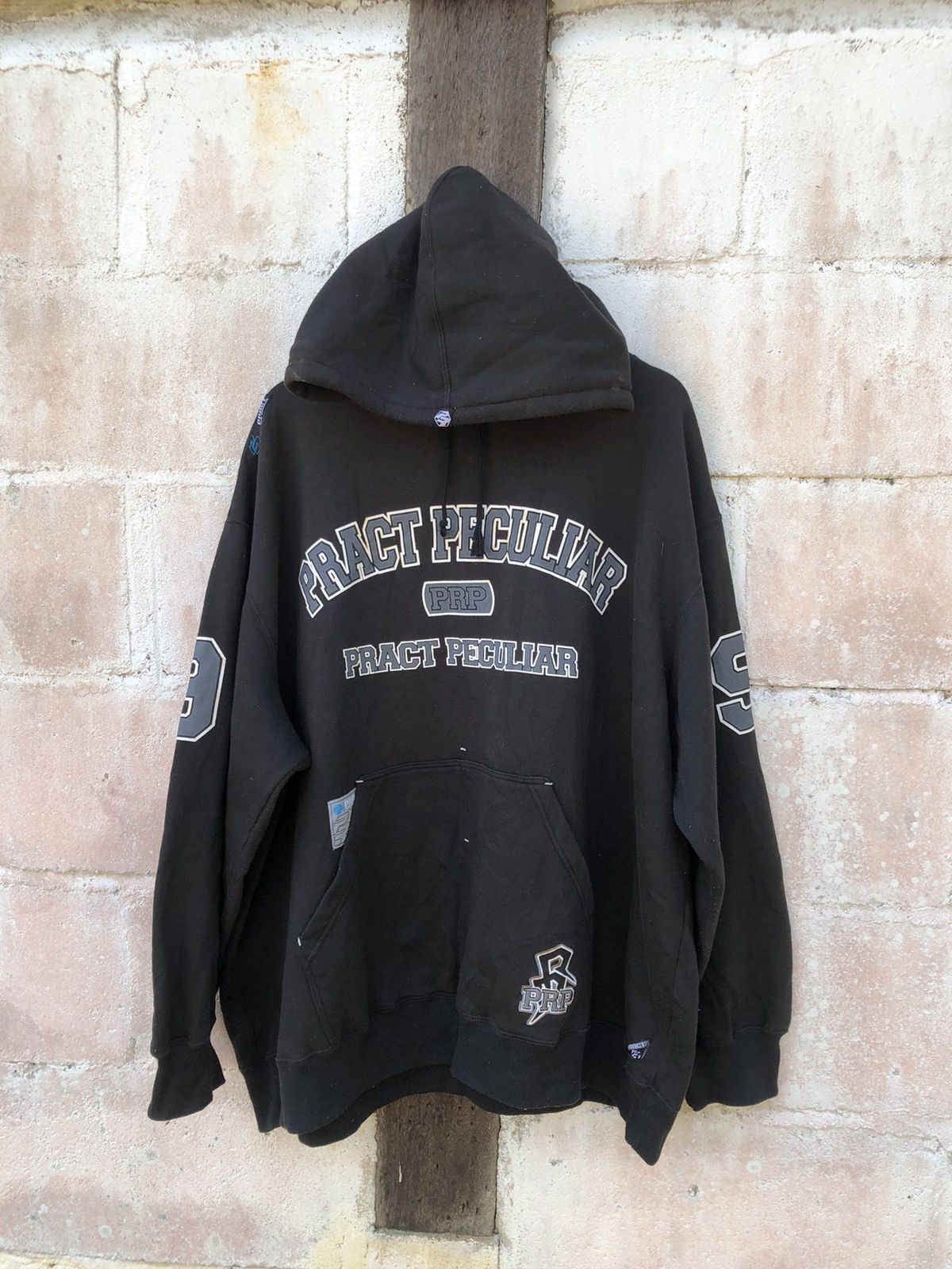 Other Pract Peculiar No 9 Streetwear Baggy Hoodie Size US XXL / EU 58 / 5 - 3 Thumbnail