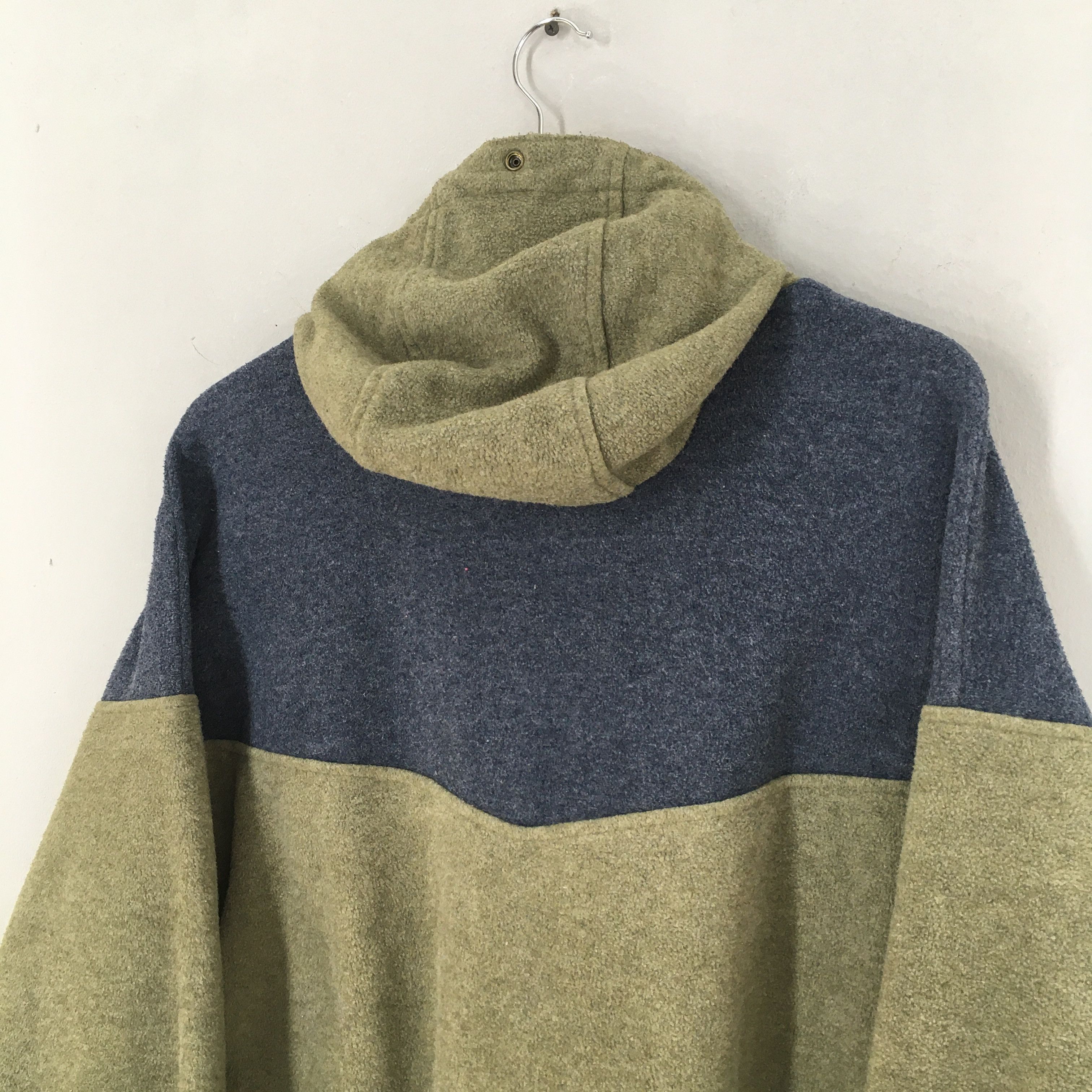 Columbia Vintage Columbia Green Zipper Fleece Hoodies Medium Size US M / EU 48-50 / 2 - 7 Thumbnail