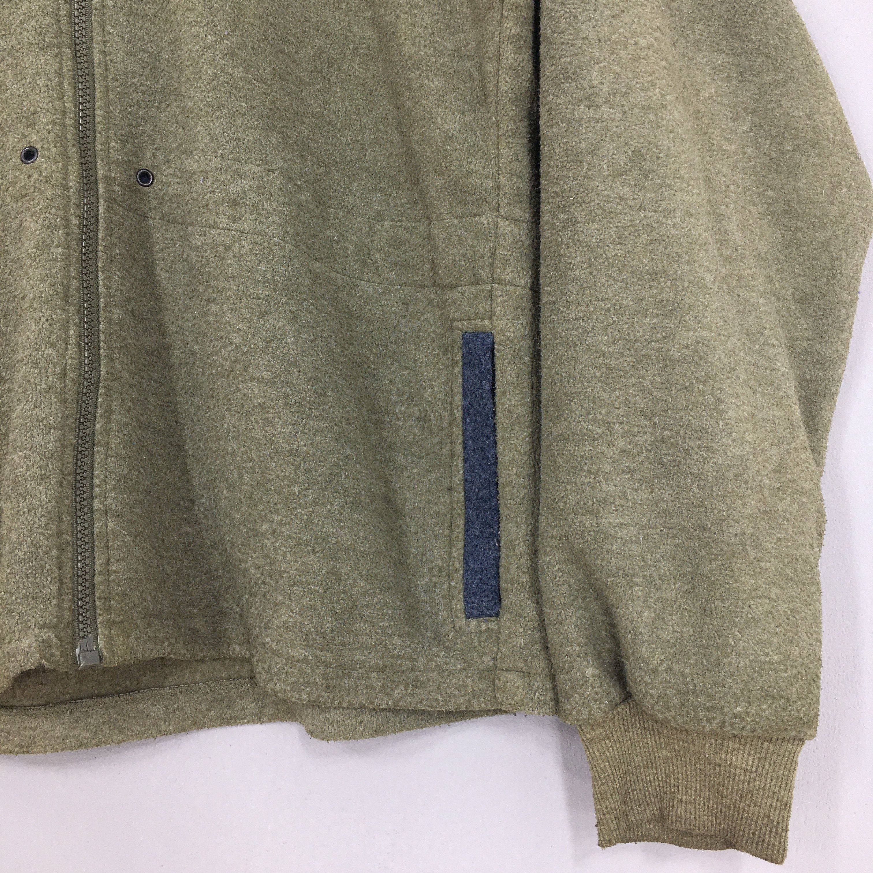 Columbia Vintage Columbia Green Zipper Fleece Hoodies Medium Size US M / EU 48-50 / 2 - 3 Thumbnail