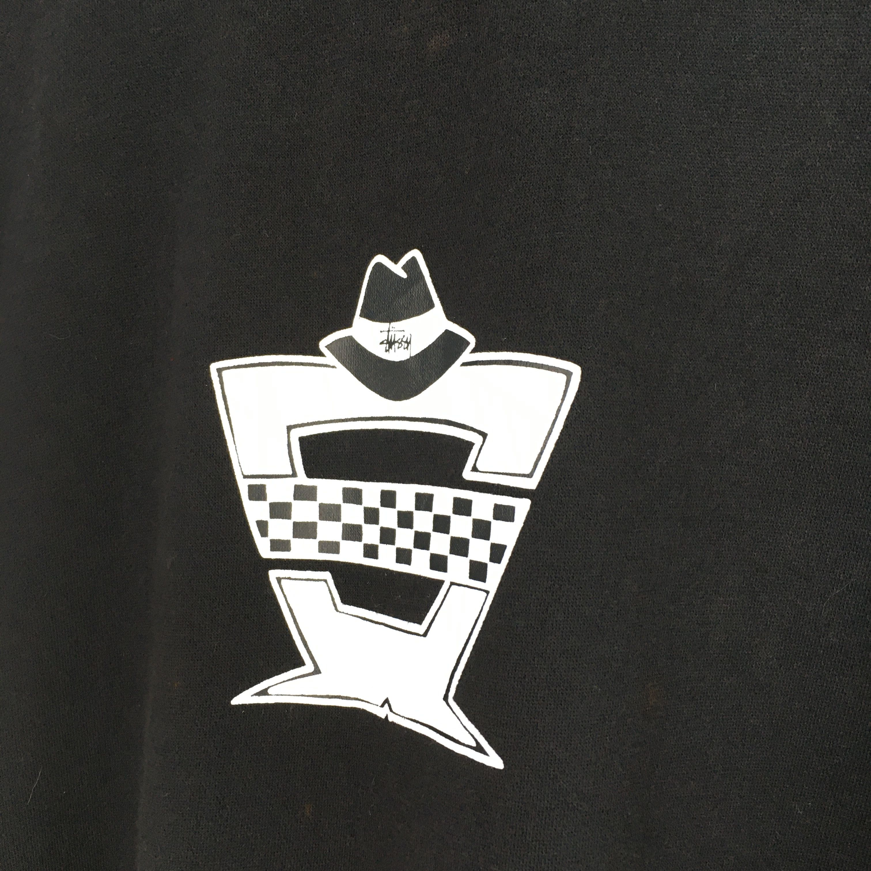 Stussy × Vintage Stussy Usa Sweater Medium Black Vintage Size US M / EU 48-50 / 2 - 4 Thumbnail