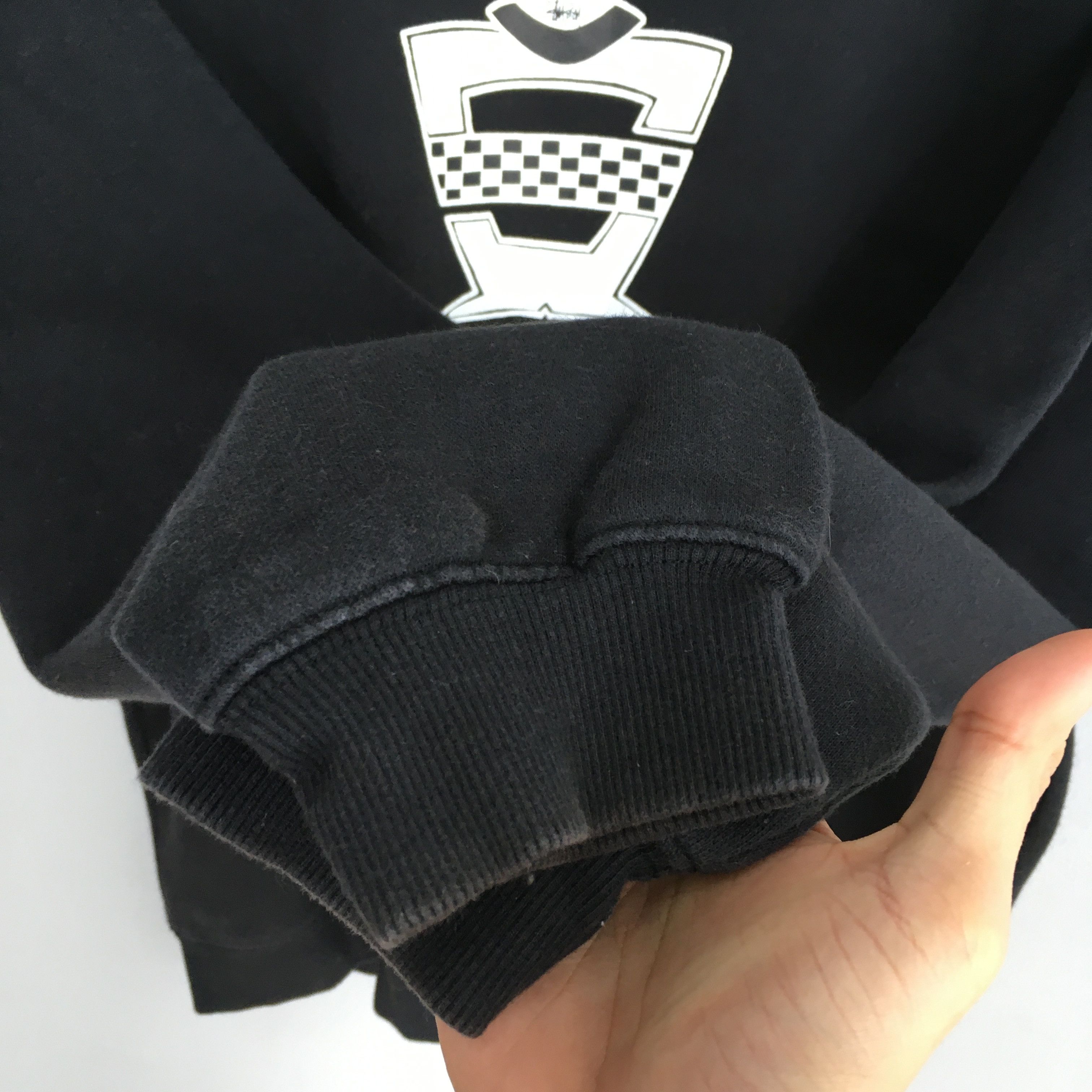 Stussy × Vintage Stussy Usa Sweater Medium Black Vintage Size US M / EU 48-50 / 2 - 6 Thumbnail