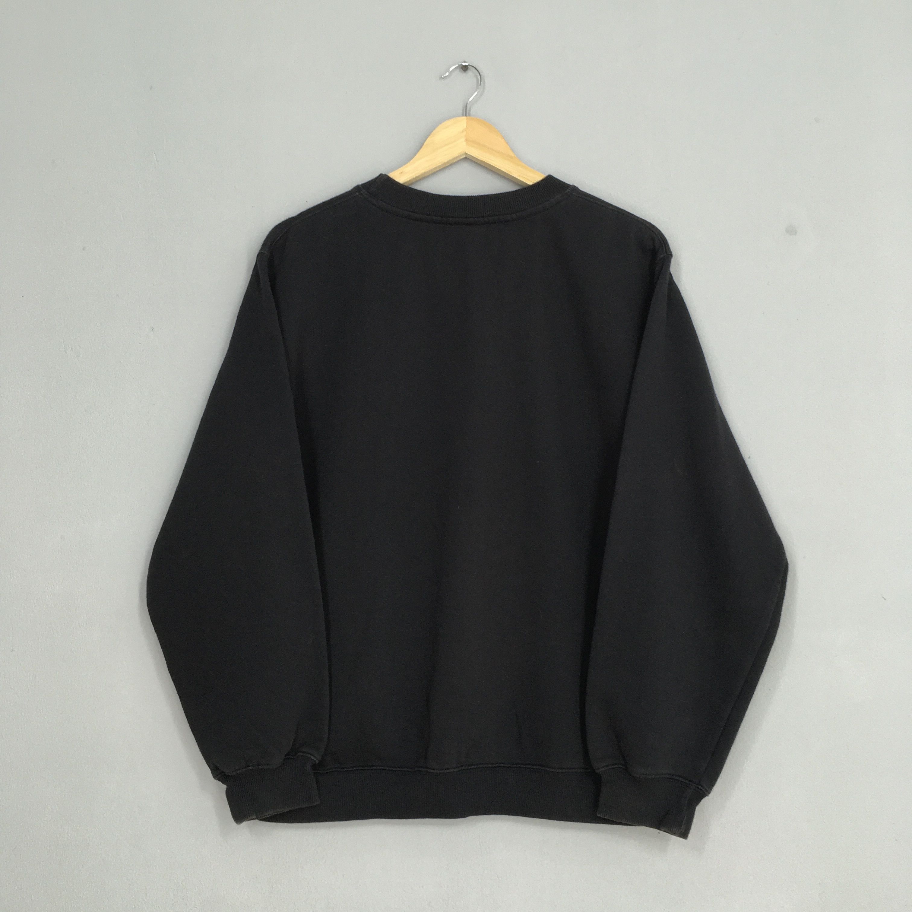 Stussy × Vintage Stussy Usa Sweater Medium Black Vintage Size US M / EU 48-50 / 2 - 9 Thumbnail